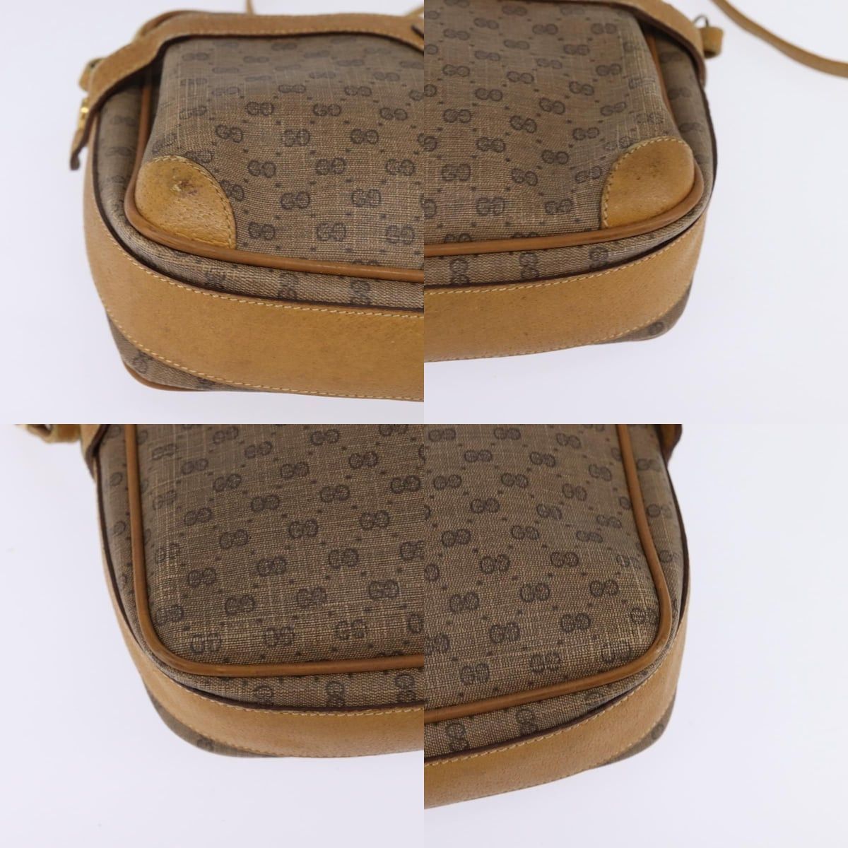 Gucci GUCCI Micro GG Supreme Shoulder Bag Pvc Beige Gold Size ONE SIZE - 10 Thumbnail