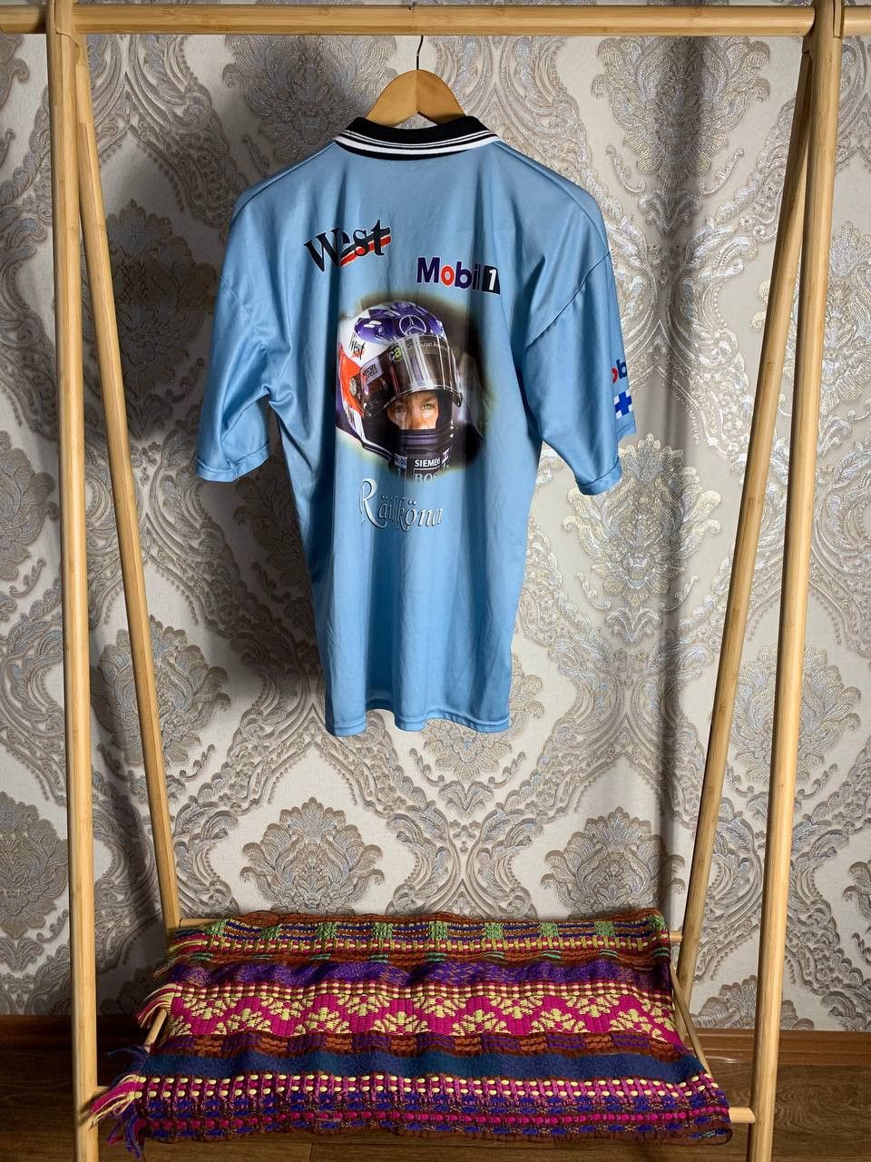 NASCAR Vintage Mercedes Formula 1 Retro T-shirt Racing Y2K 90s Size US S / EU 44-46 / 1 - 6 Thumbnail