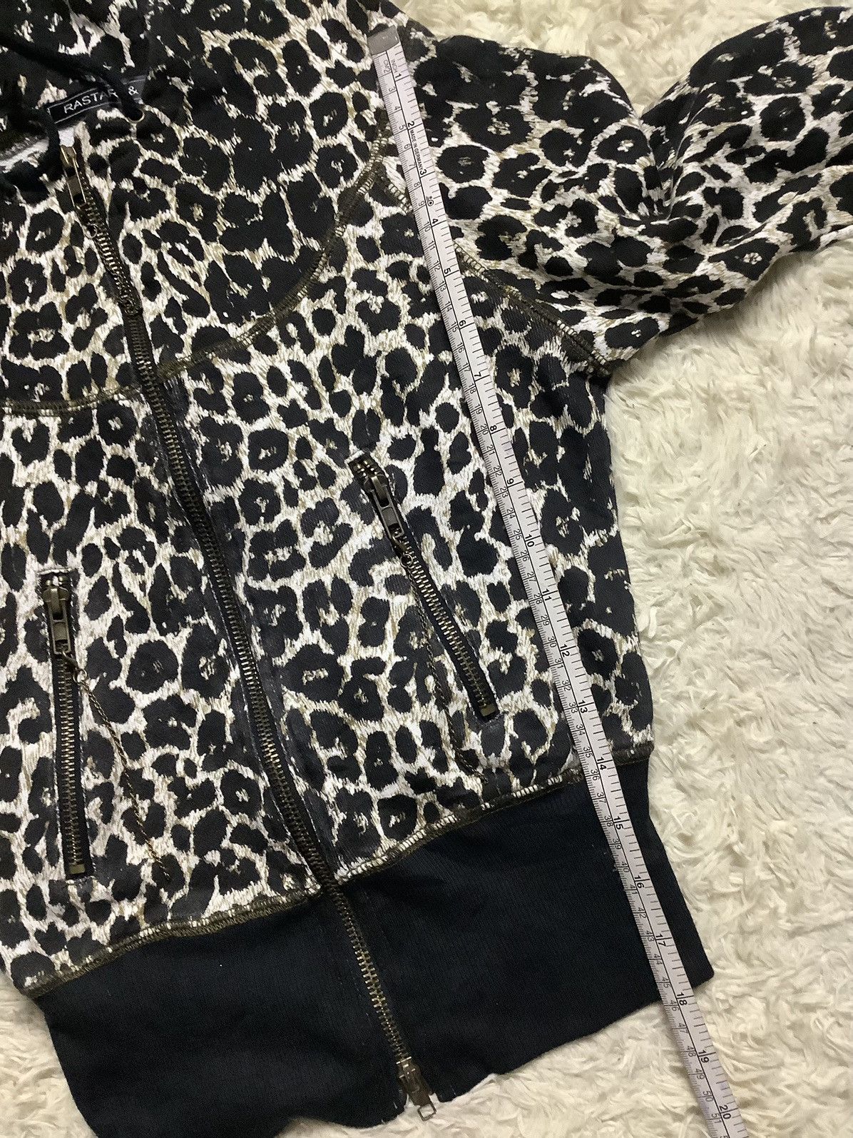 Hysteric Glamour × If Six Was Nine × Japanese Brand Y2K Rastars& Leopard Emo Grunge Hoodie Size US XS / EU 42 / 0 - 9 Thumbnail