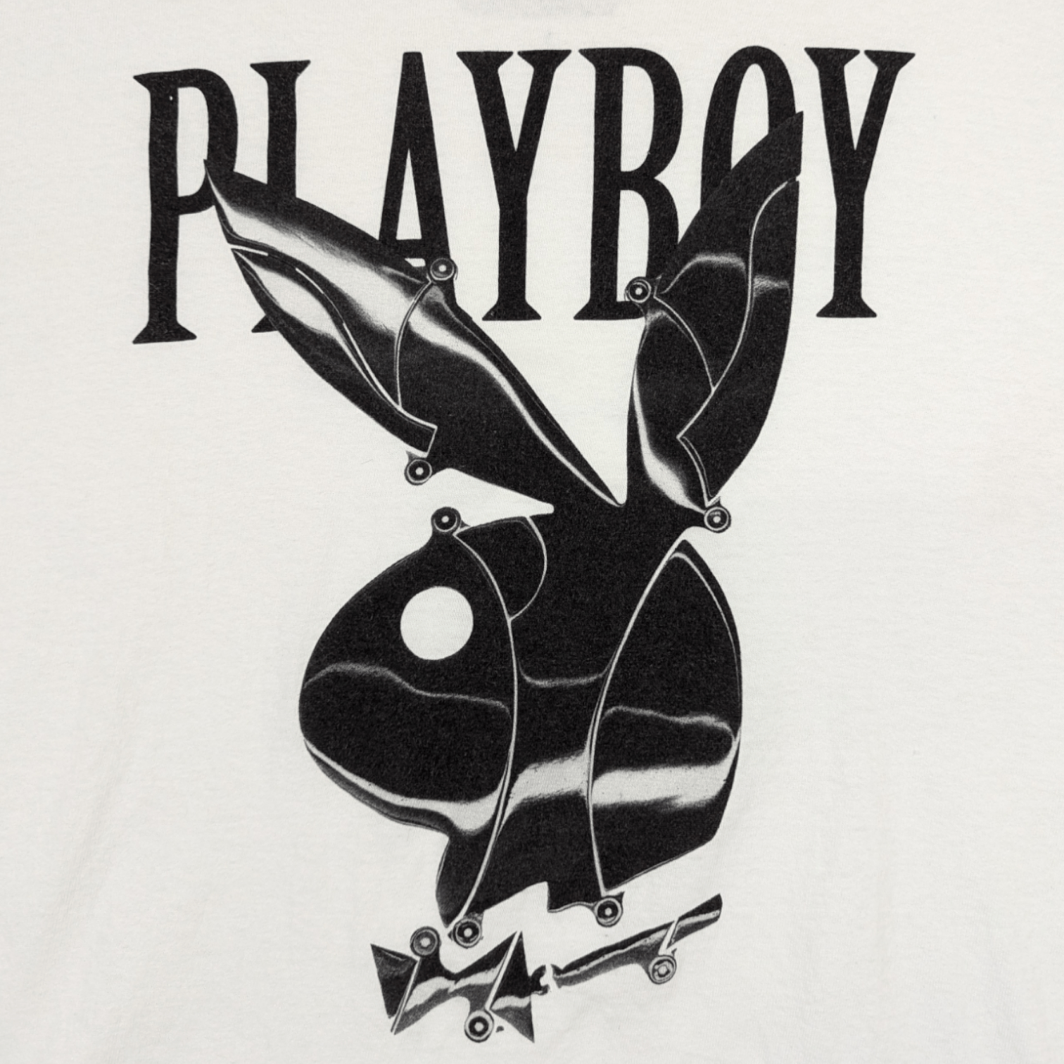 Playboy PLAYBOY Bunny Big Logo Graphic T-Shirt Size US L / EU 52-54 / 3 - 5 Thumbnail