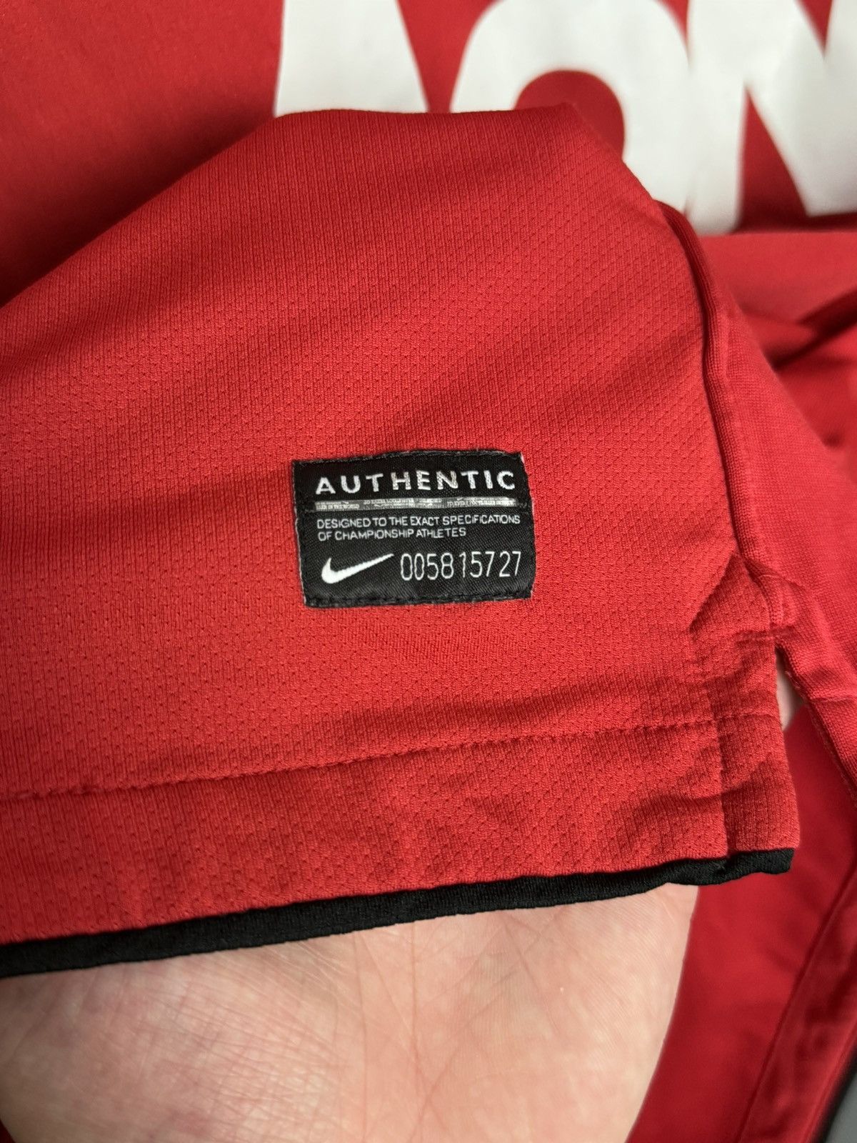 Nike Manchester United 10/11 Home Football Jersey T-Shirt Size US S / EU 44-46 / 1 - 6 Thumbnail