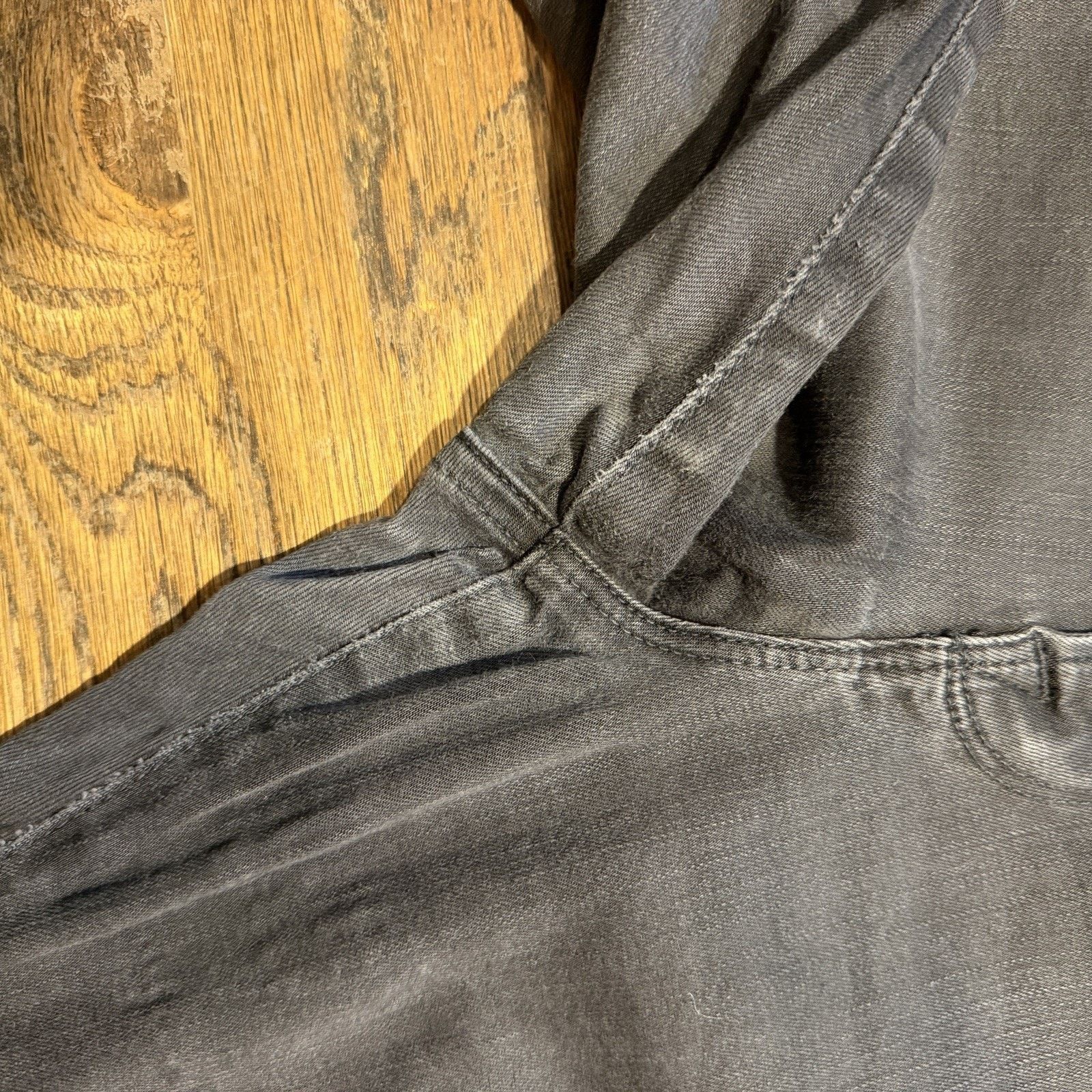 Frame Frame Le Mini Boot Cut Jeans Black Noir High Rise Size 32 Size 32" / US 10 / IT 46 - 10 Thumbnail