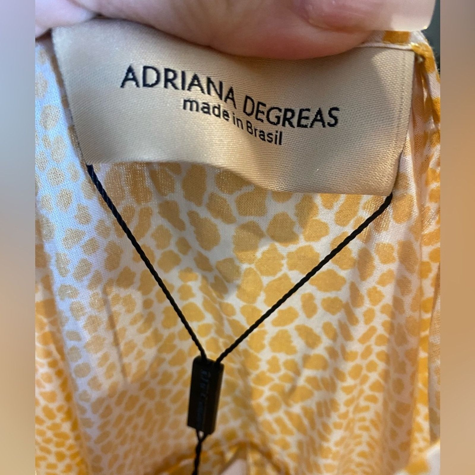 Other ADRIANA DEGREAS Tortoise Long Dress With Straps Yellow M Size M / US 6-8 / IT 42-44 - 5 Thumbnail