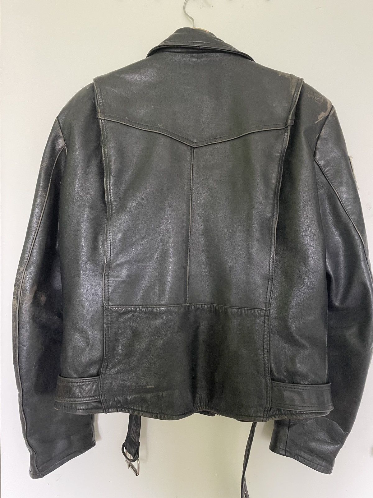 Other Vintage leather jacket Size US L / EU 52-54 / 3 - 2 Thumbnail