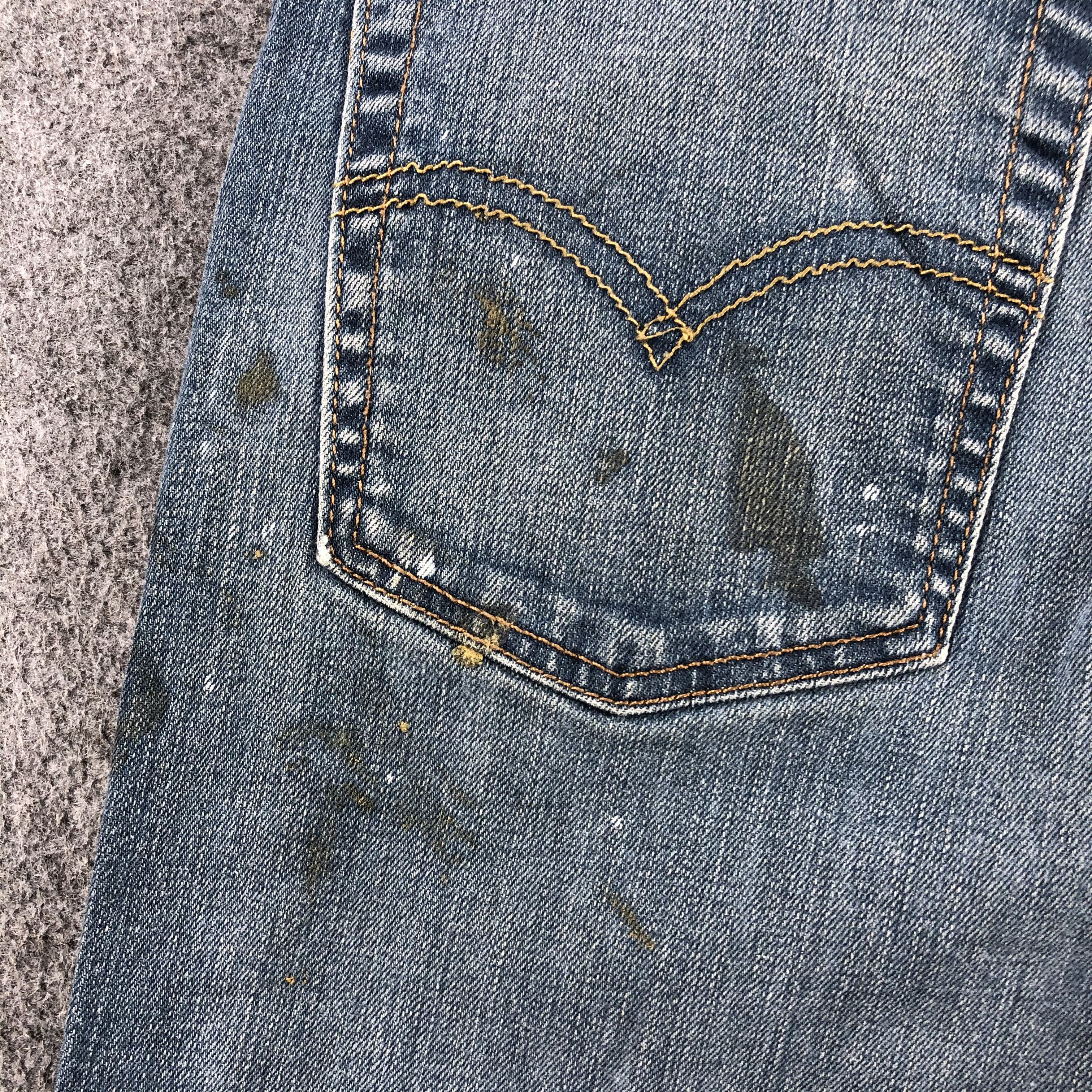 Levi's Vintage Blue Wash Levis 514 Jeans-J1558 Size US 34 / EU 50 - 10 Thumbnail