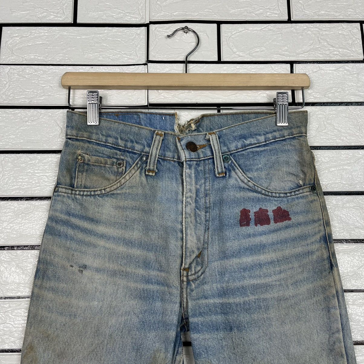Levi's Vintage Clothing Vintage 80s Levis Lot 506-0217 Selvedge Distressed Denim Size US 26 / EU 42 - 2 Thumbnail