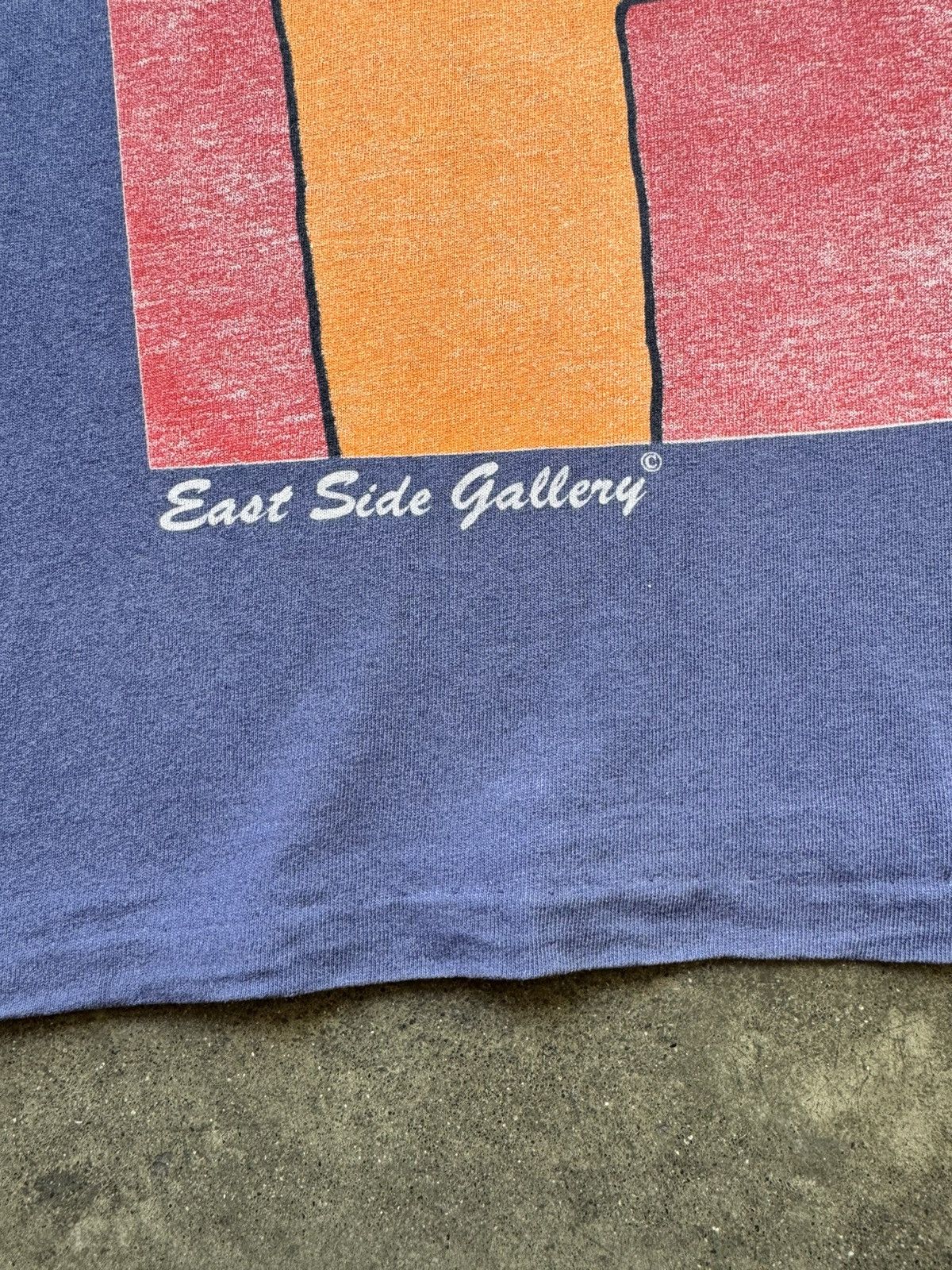 Vintage VTG ‘90s Thierry Noir Art Tee Shirt East Side Gallery Haring Size US L / EU 52-54 / 3 - 7 Thumbnail