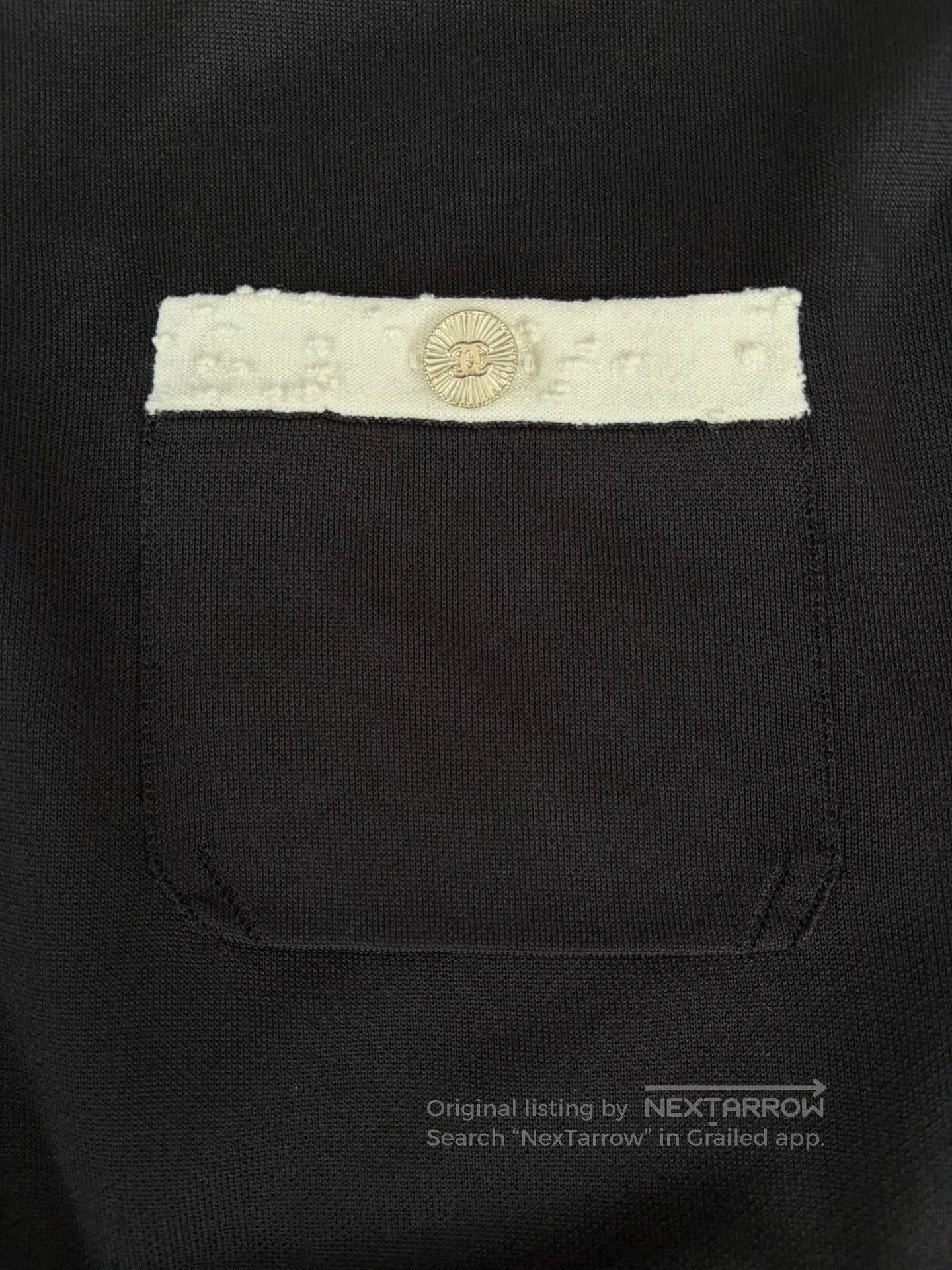 Chanel Chanel Black White Trim Short Sleeve Dress. Size US S / EU 44-46 / 1 - 3 Thumbnail