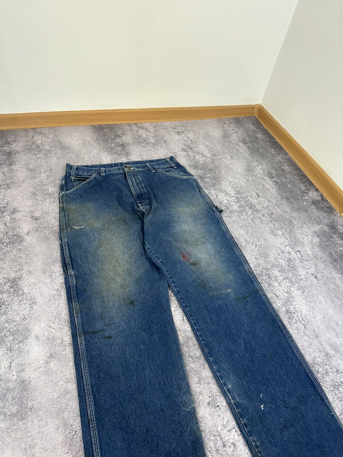 Dickies Vintage Dickies USA Carpenter Baggy Cargo Utility Work Pants Size US 34 / EU 50 - 12 Thumbnail