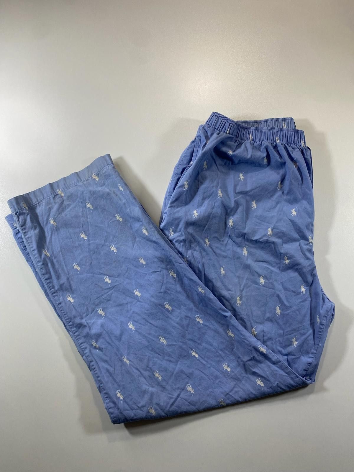Polo Ralph Lauren Polo Ralph Lauren Blue Cotton Pajama Pants L Size ONE SIZE - 8 Thumbnail