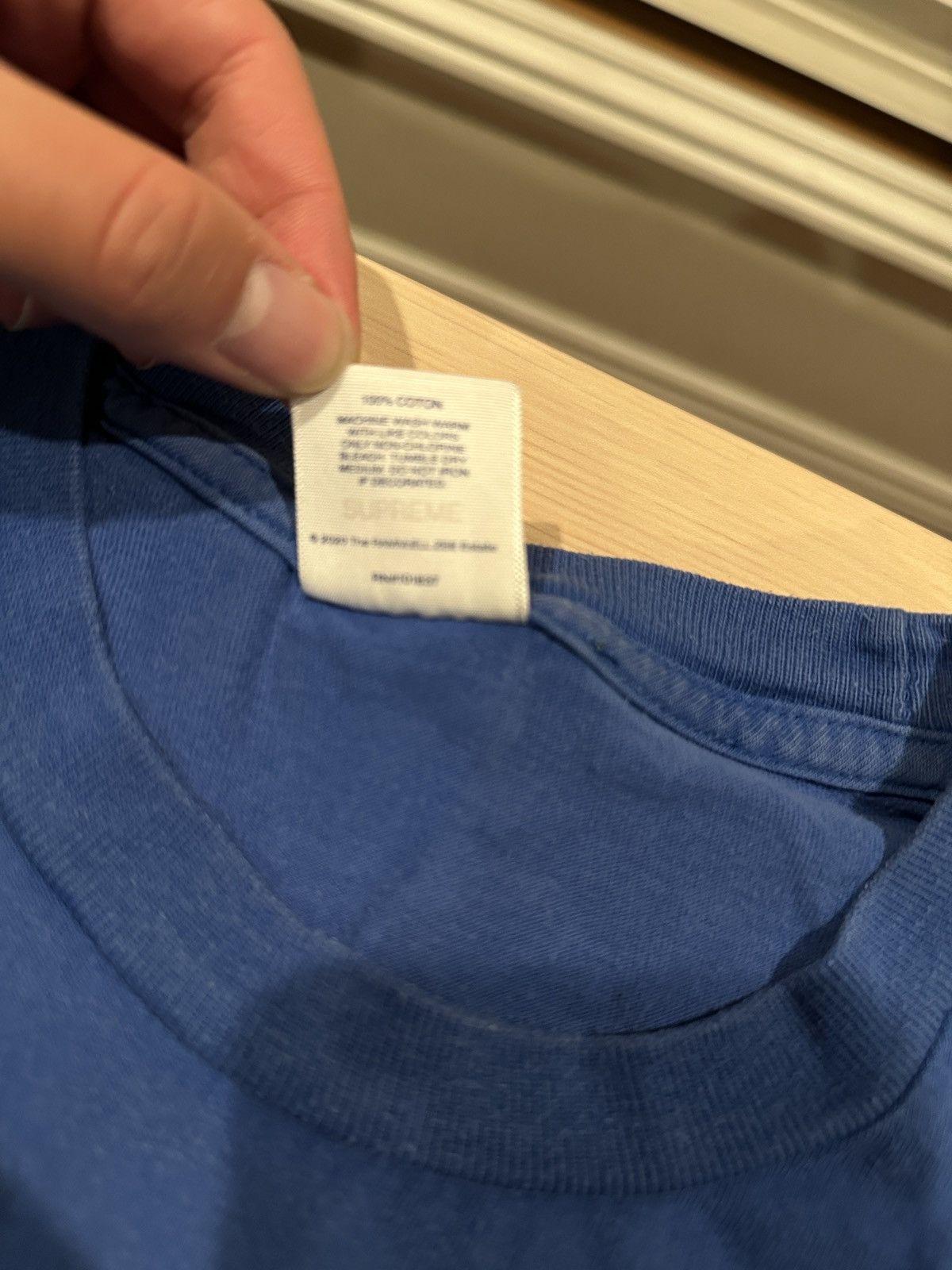 Supreme Supreme Rammelzee T-shirt Blue M Size US M / EU 48-50 / 2 - 5 Thumbnail