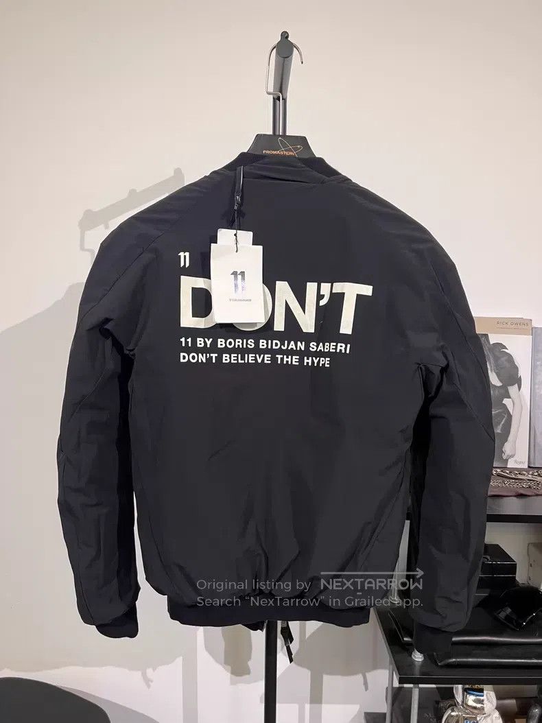 Boris Bidjan Saberi Boris Bidjan Saberi Double-sided wear Ma-1 quilted flight Size US S / EU 44-46 / 1 - 1 Thumbnail
