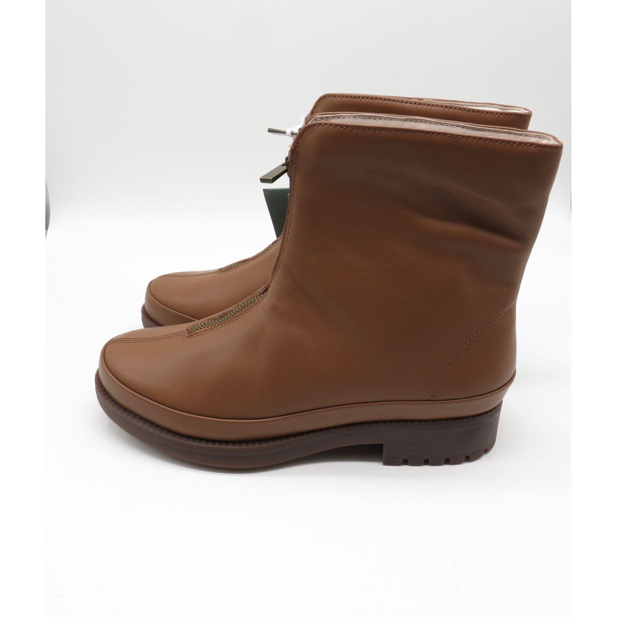 Other Waco Shoe Company Womens Mercer Tan Zip-Up Ankle Boots Size Size US 9 / IT 39 - 5 Thumbnail