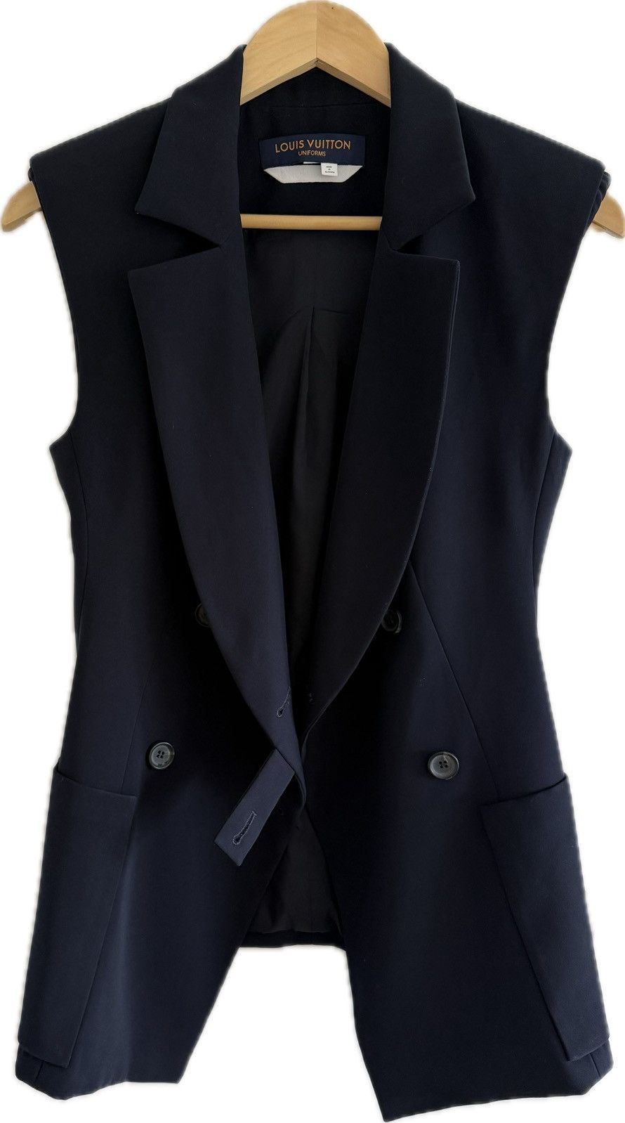 Louis Vuitton Louis Vuitton Uniformes Vest / Waistcoat ( size 38 ) Size S / US 4 / IT 40 - 1 Thumbnail