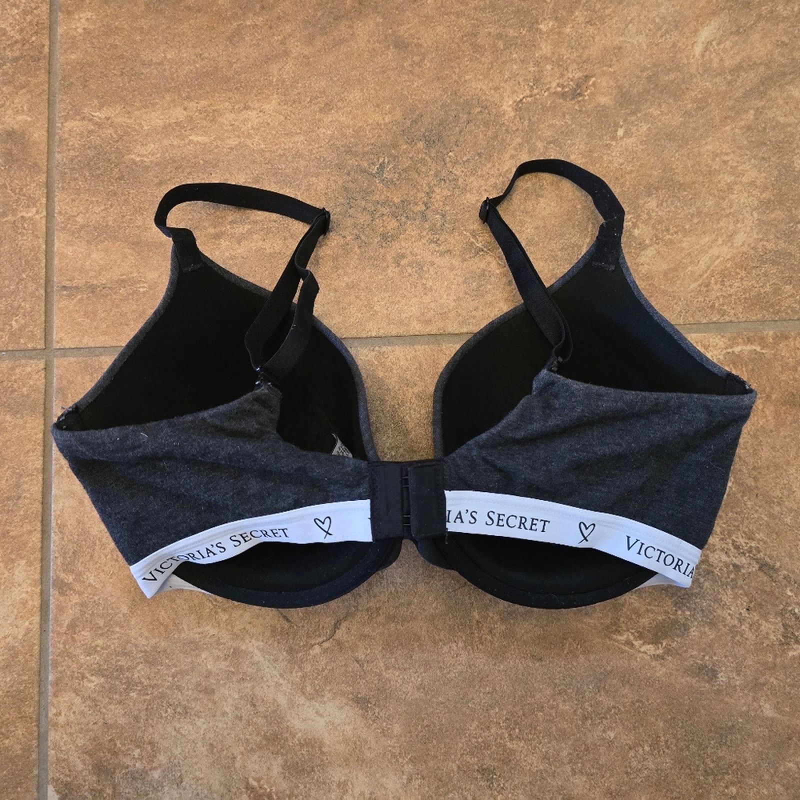 Victoria's Secret Grey | VICTORIA SECRET | Banded Bra Size ONE SIZE - 2 Thumbnail