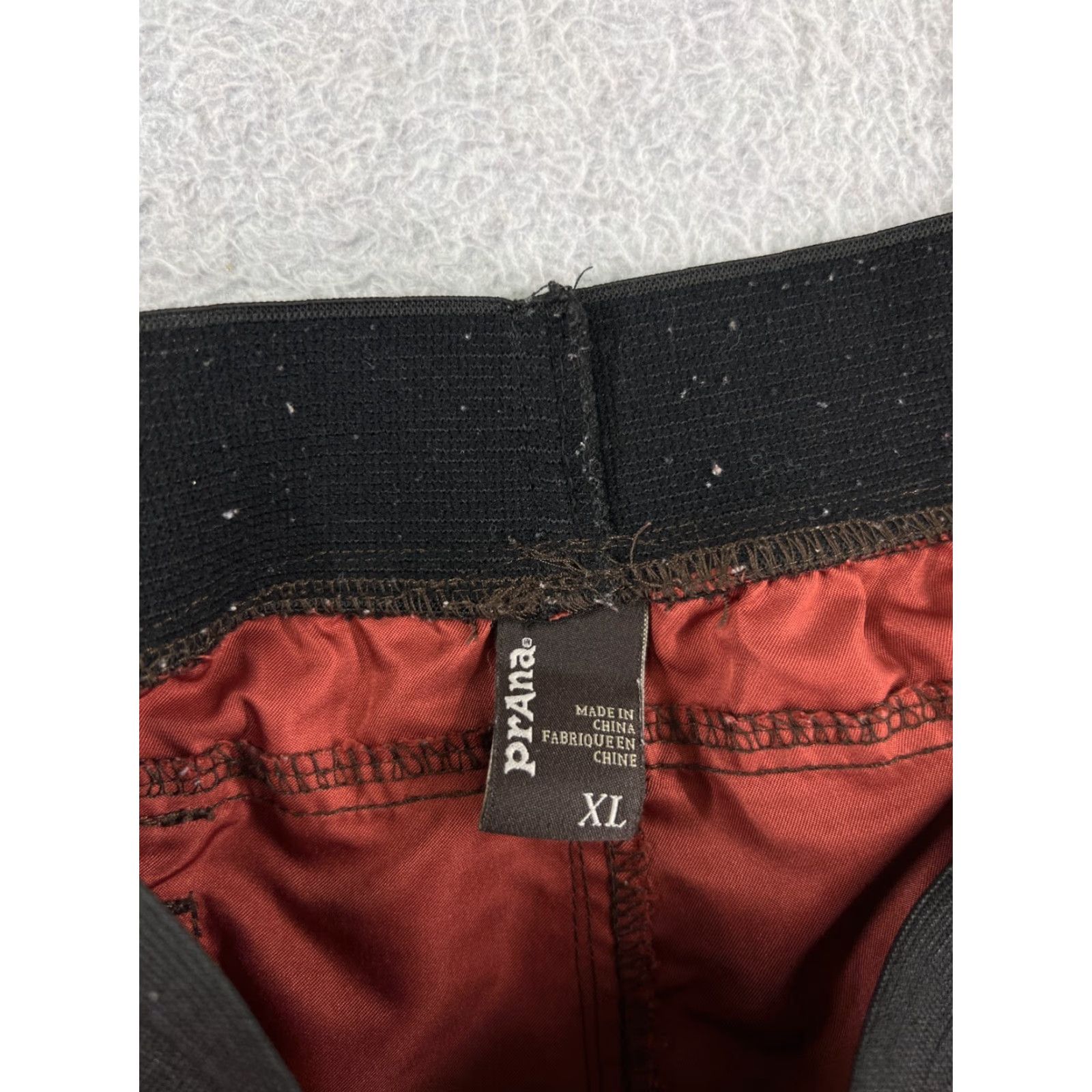 Prana prAna Mens Swim Trunks Bottom M Red Surf Beach Polyester Pockets Vintage No Size US 31 - 3 Thumbnail