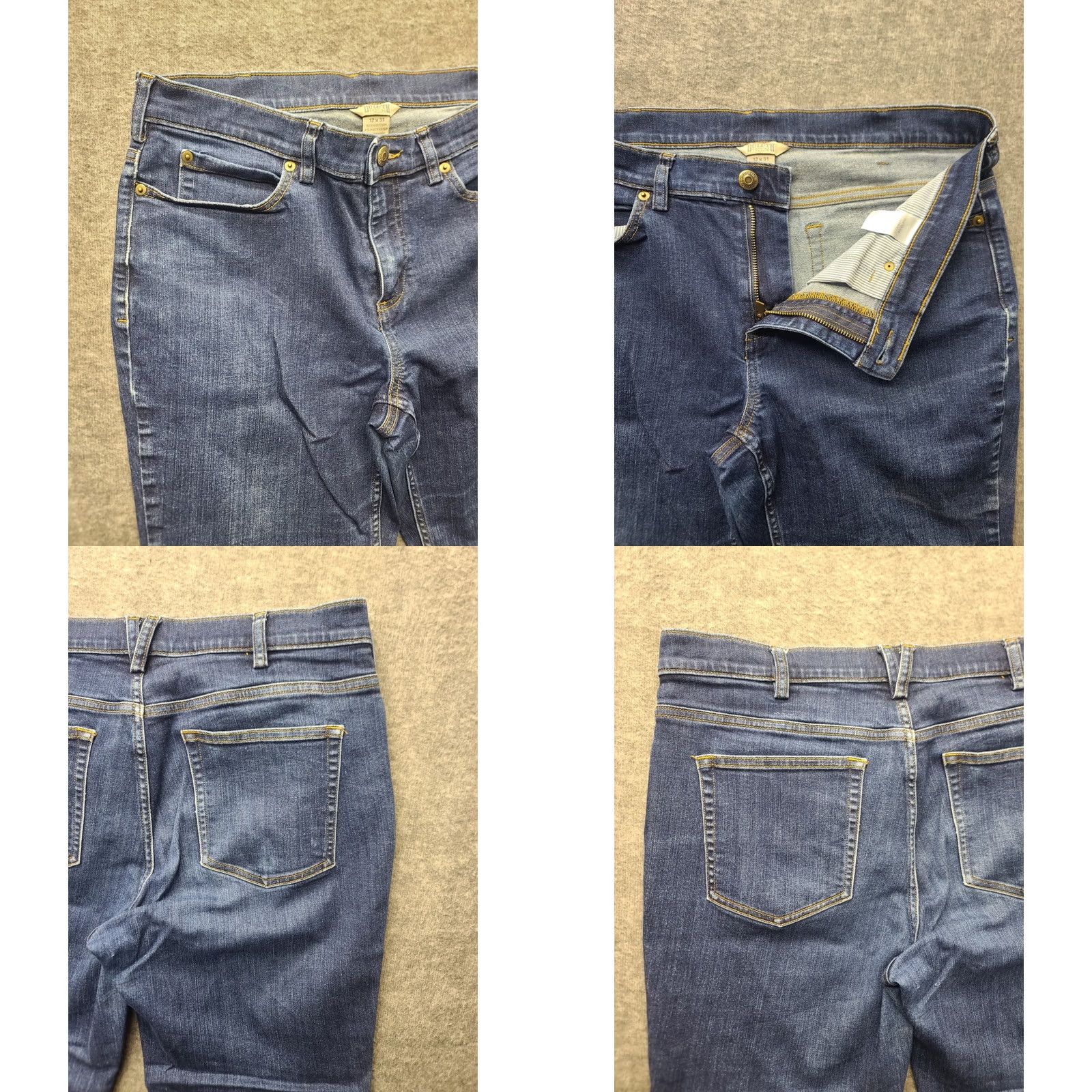 Vintage Duluth Jeans Womens 12x31 Daily Denim Regular Fit Bootcut High Rise Jeans Style Cowboy Southwestern Size 24" / US 00 / IT 34 - 8 Thumbnail