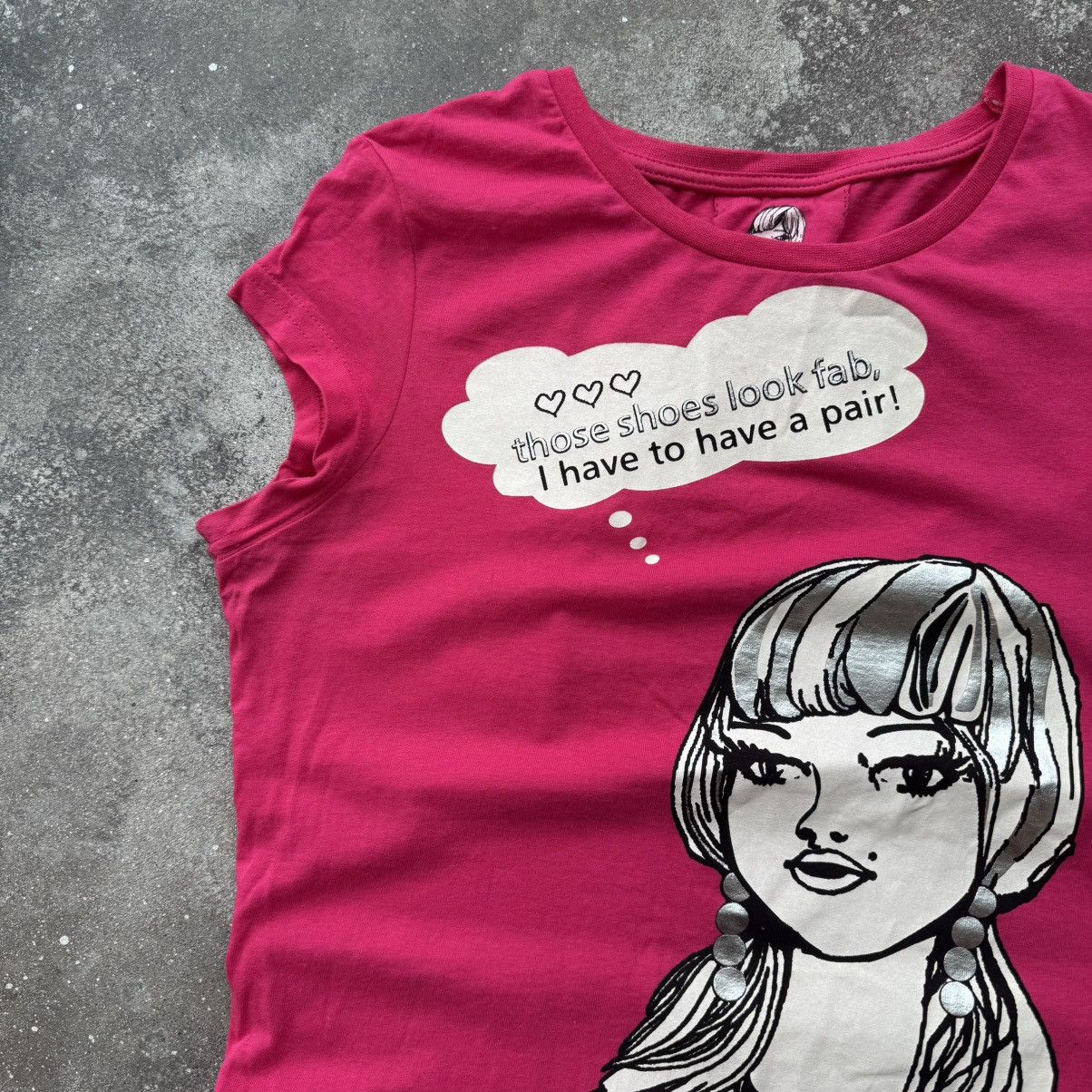 Hysteric Glamour × Japanese Brand × Vintage Amazing 2000’s Aesthetic Y2K Sexy Girl Glam T-Shirt Size M / US 6-8 / IT 42-44 - 3 Thumbnail