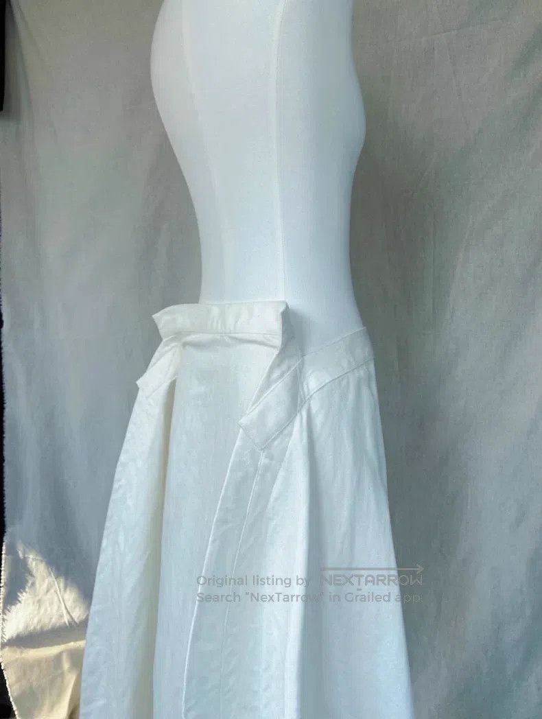 Junya Watanabe Junya Watanabe size XS White Fish Tail Skirt Size 23" - 6 Thumbnail