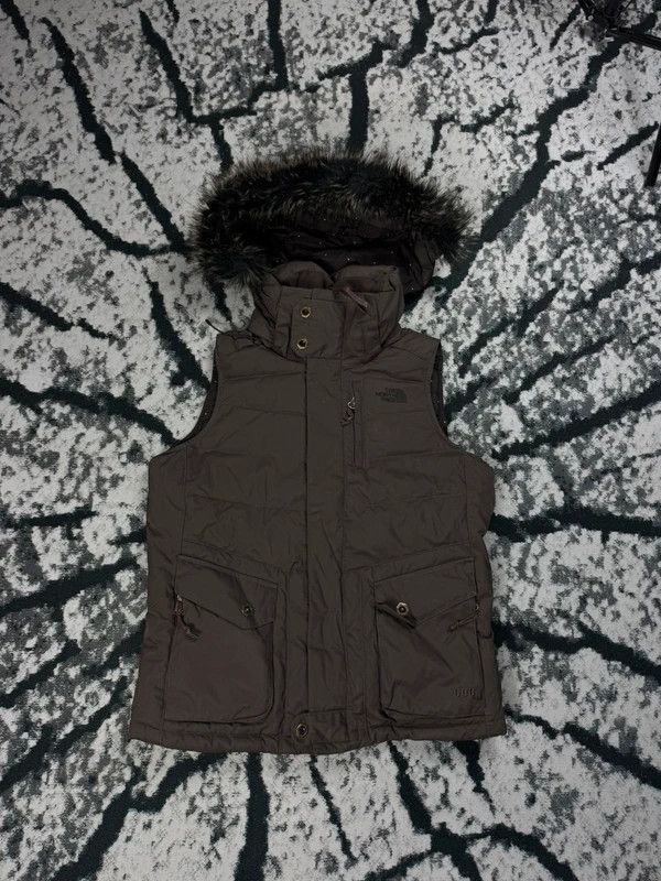 The North Face The North Face 600 XS Down Vest Brown Y2K Avant Garde TNF Size XS / US 0-2 / IT 36-38 - 1 Thumbnail