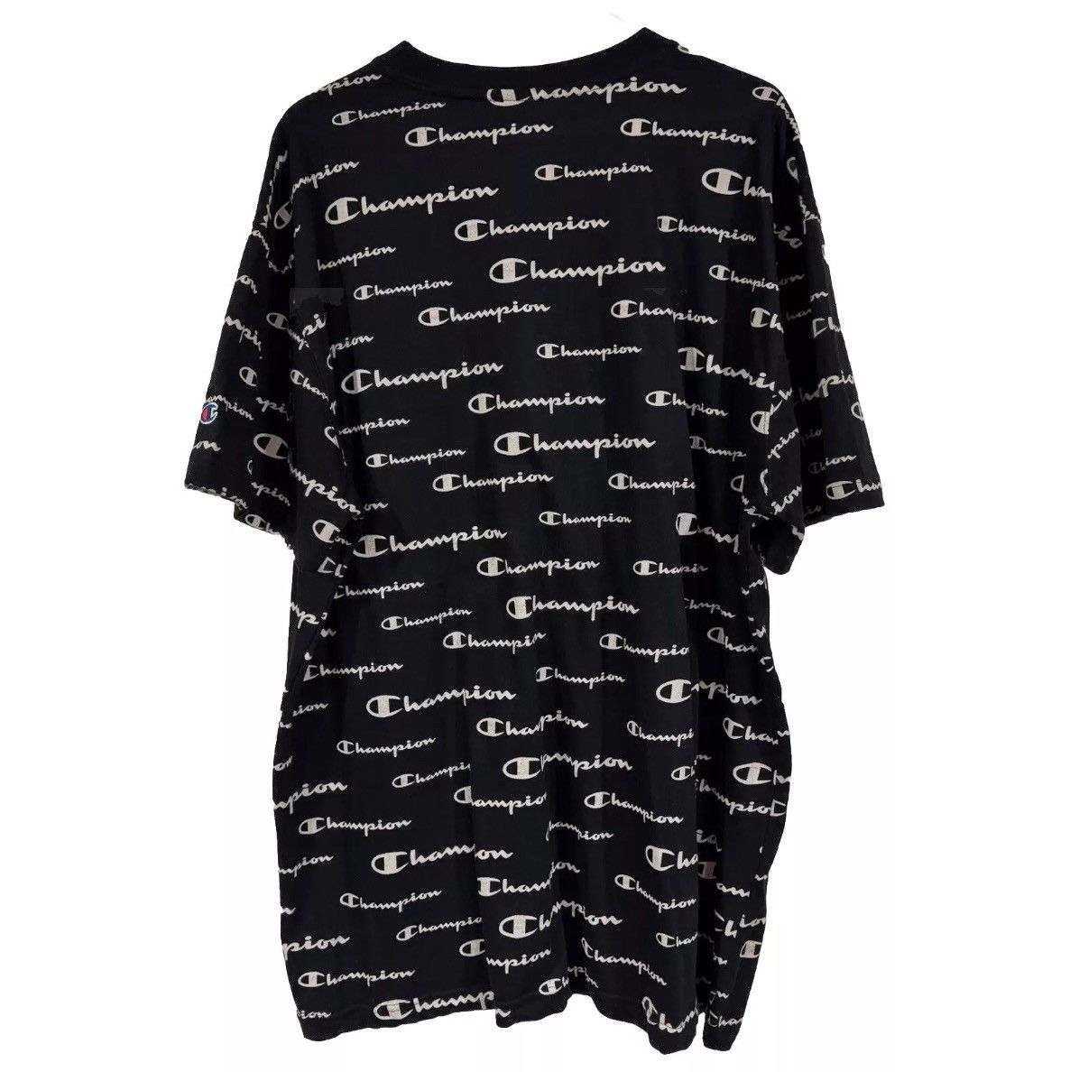 Champion Champion Logo AOP Shirt 1XL Black Embroidered Logo Sleeve Size US XL / EU 56 / 4 - 2 Thumbnail