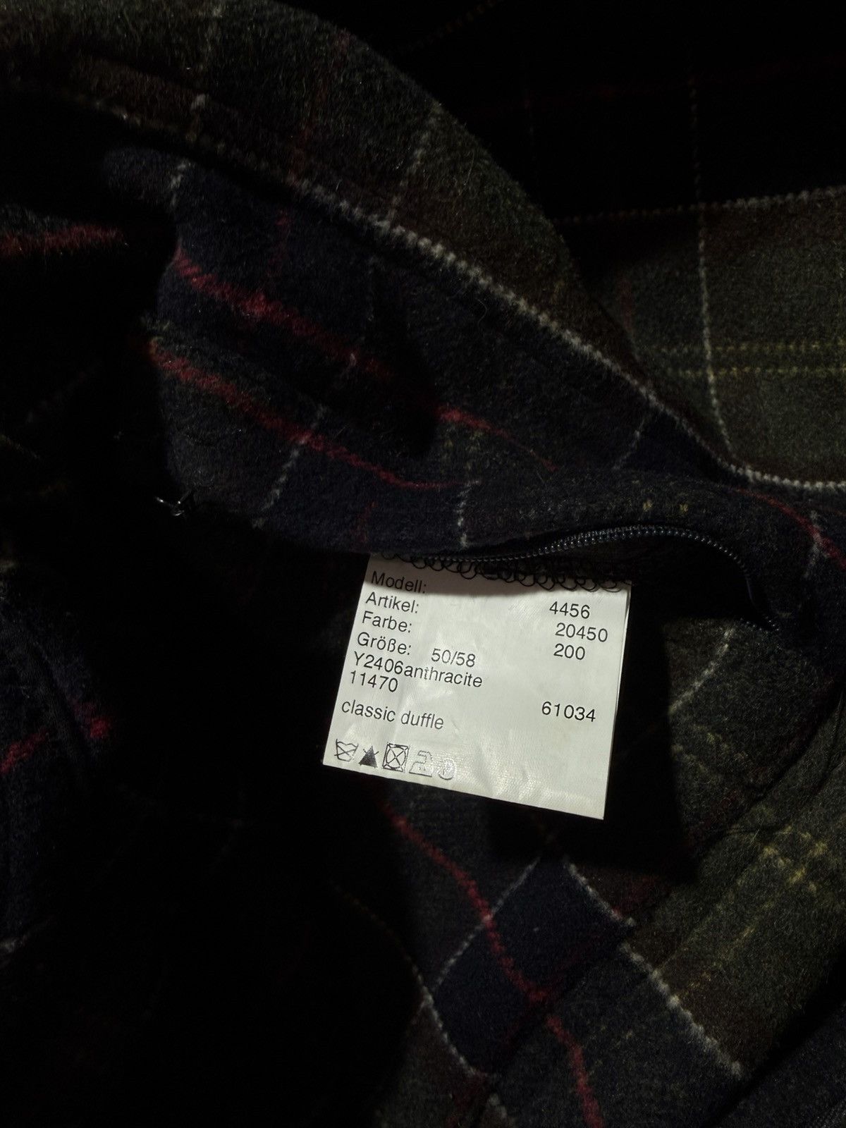 Barbour Vintage Barbour Duffle Wool Coat Size US XXL / EU 58 / 5 - 16 Thumbnail