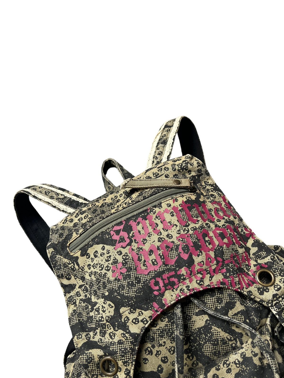 Japanese Brand Algonquins ‘Spiritual Weapon” Tanker Backpack Size ONE SIZE - 3 Thumbnail