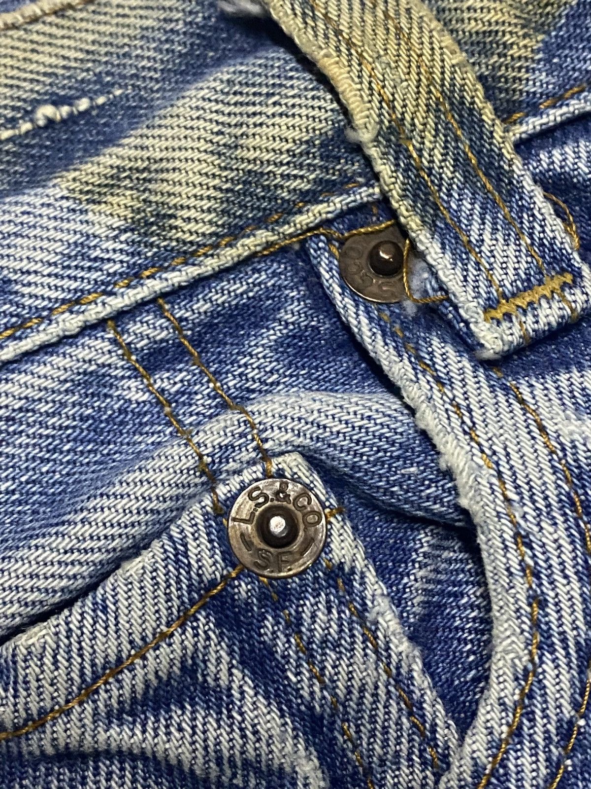 Levi's Levis 501 60s ButtonFly no.6 Selvedge Jeans Size US 28 / EU 44 - 11 Thumbnail