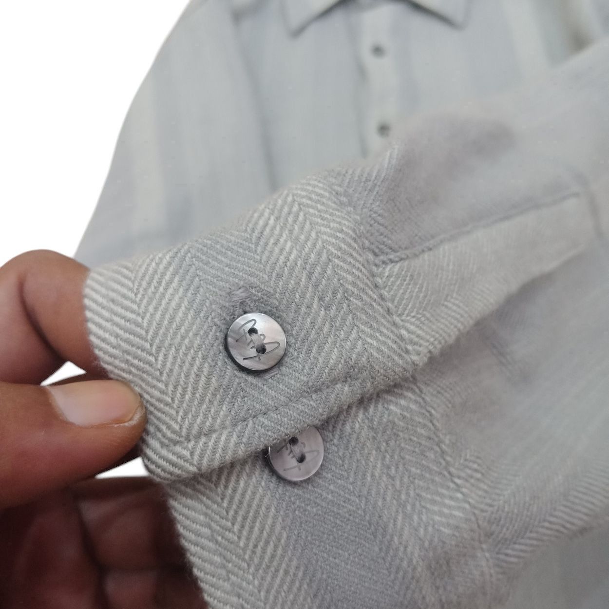 Balmain × Pierre Balmain 🔥Vintage Pierre Balmain Wool shirt Size US M / EU 48-50 / 2 - 7 Thumbnail