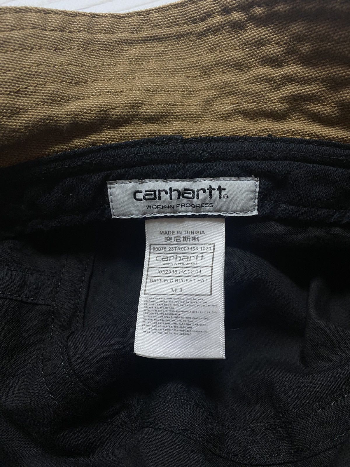 Carhartt × Vintage Vintage Carhartt y2k bucket hat Size ONE SIZE - 5 Thumbnail