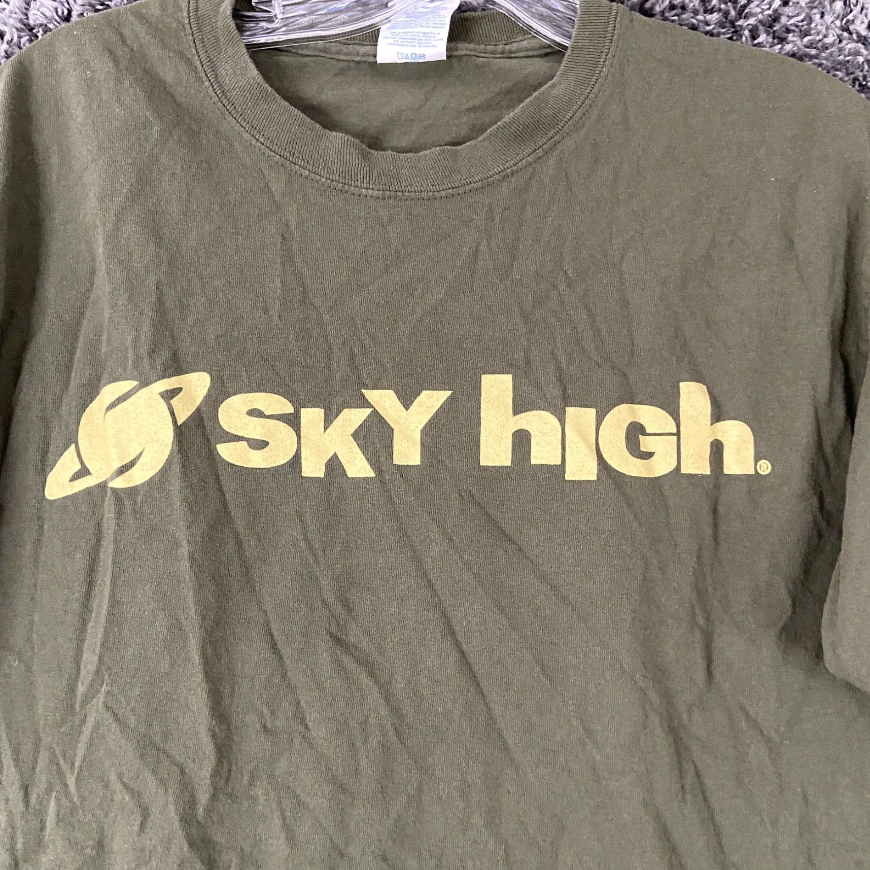 Port & Company Port & Company T-Shirt Men's Size M Green Sky High 420 Festival Shirt Size US M / EU 48-50 / 2 - 4 Thumbnail