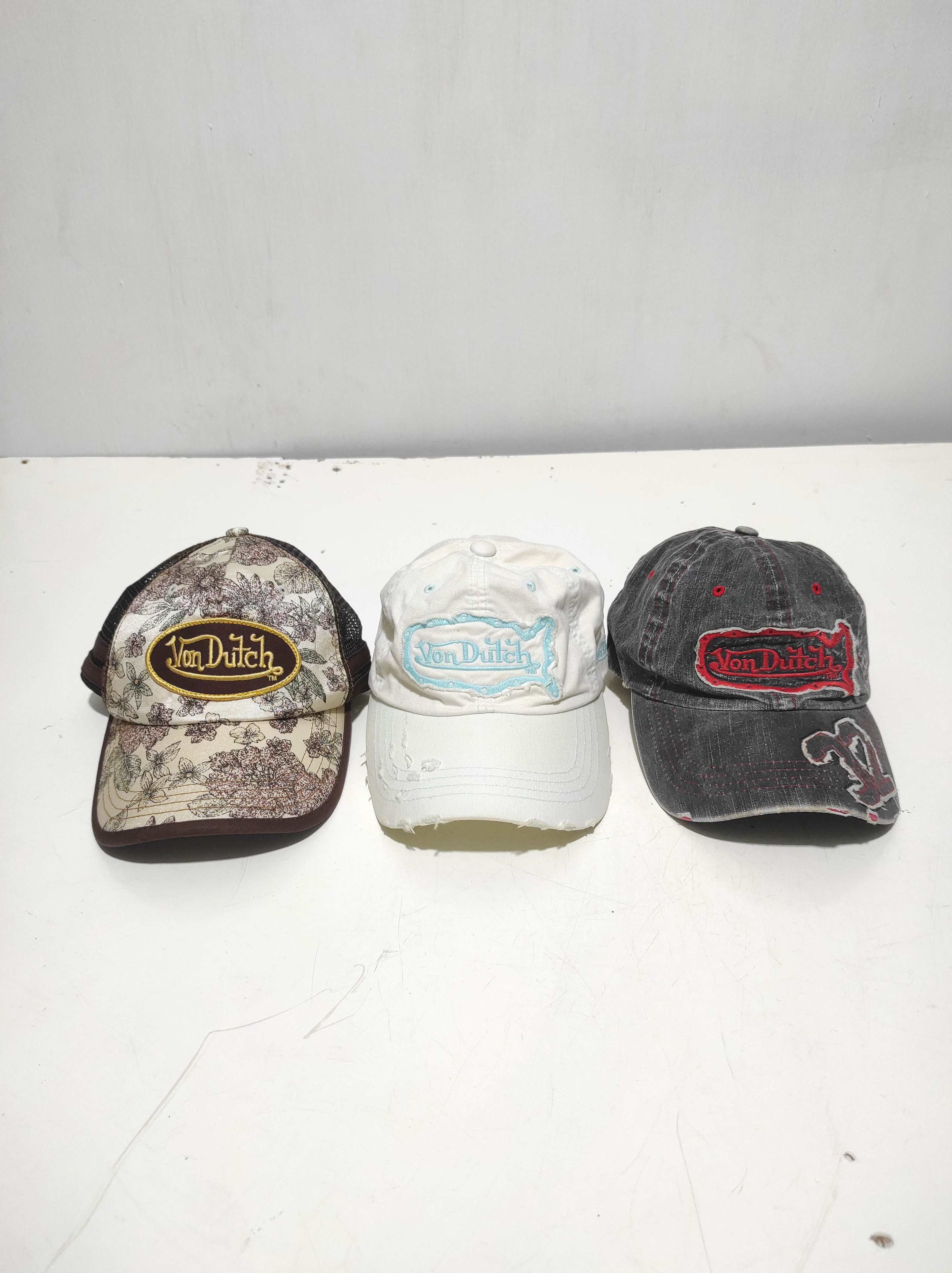 Von Dutch Von Dutch Hats Caps Combo 3pcs Size ONE SIZE - 1 Thumbnail