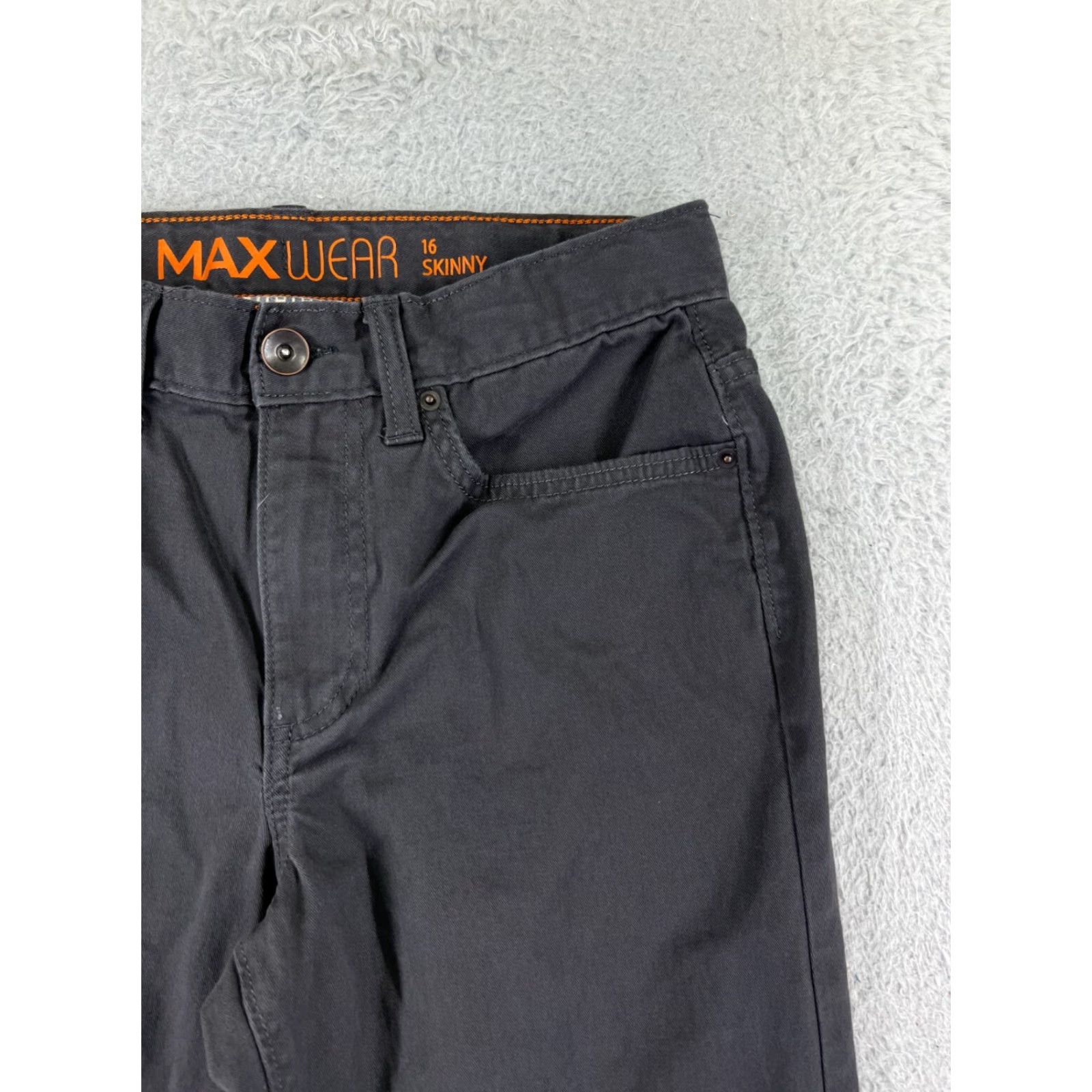 Vintage Urban Pipeline Women's Pants Chino Skinny Fit Cotton Blend Gray 2010s Casual Workwear Size 16 Size 38" / US 16 / IT 52 - 6 Thumbnail