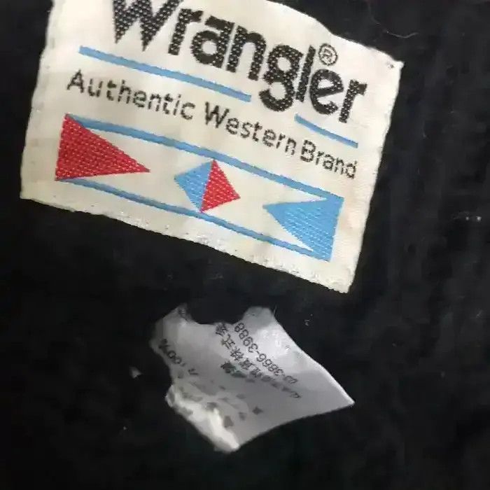 Vintage × Wrangler Wrangler Big Logo Bobble Beanie Hat Size ONE SIZE - 4 Thumbnail