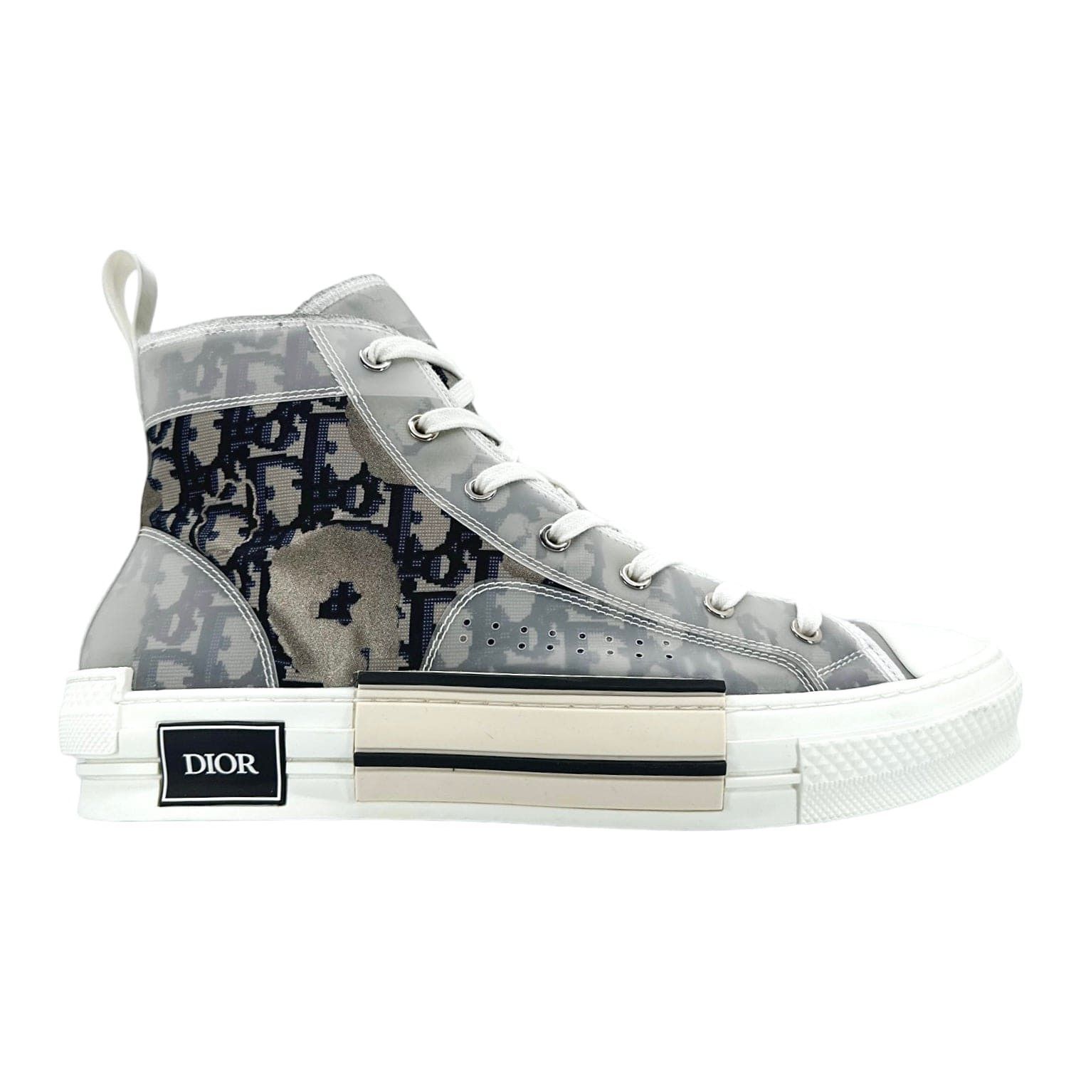 Dior Dior B23 Trainer High Oblique Safari Beige Size US 11 / EU 44 - 1 Thumbnail