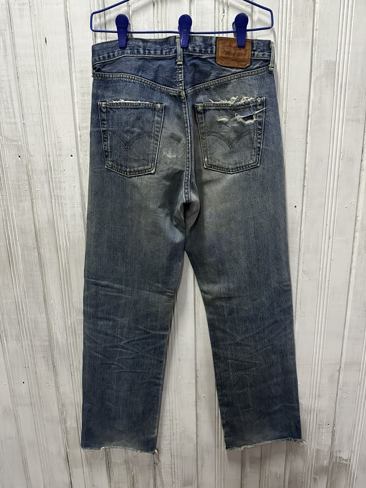 Levi's W30 L31 🔥90’s Vintage LEVI’S 503B Jeans Selvedge Distressed Size US 30 / EU 46 - 11 Thumbnail