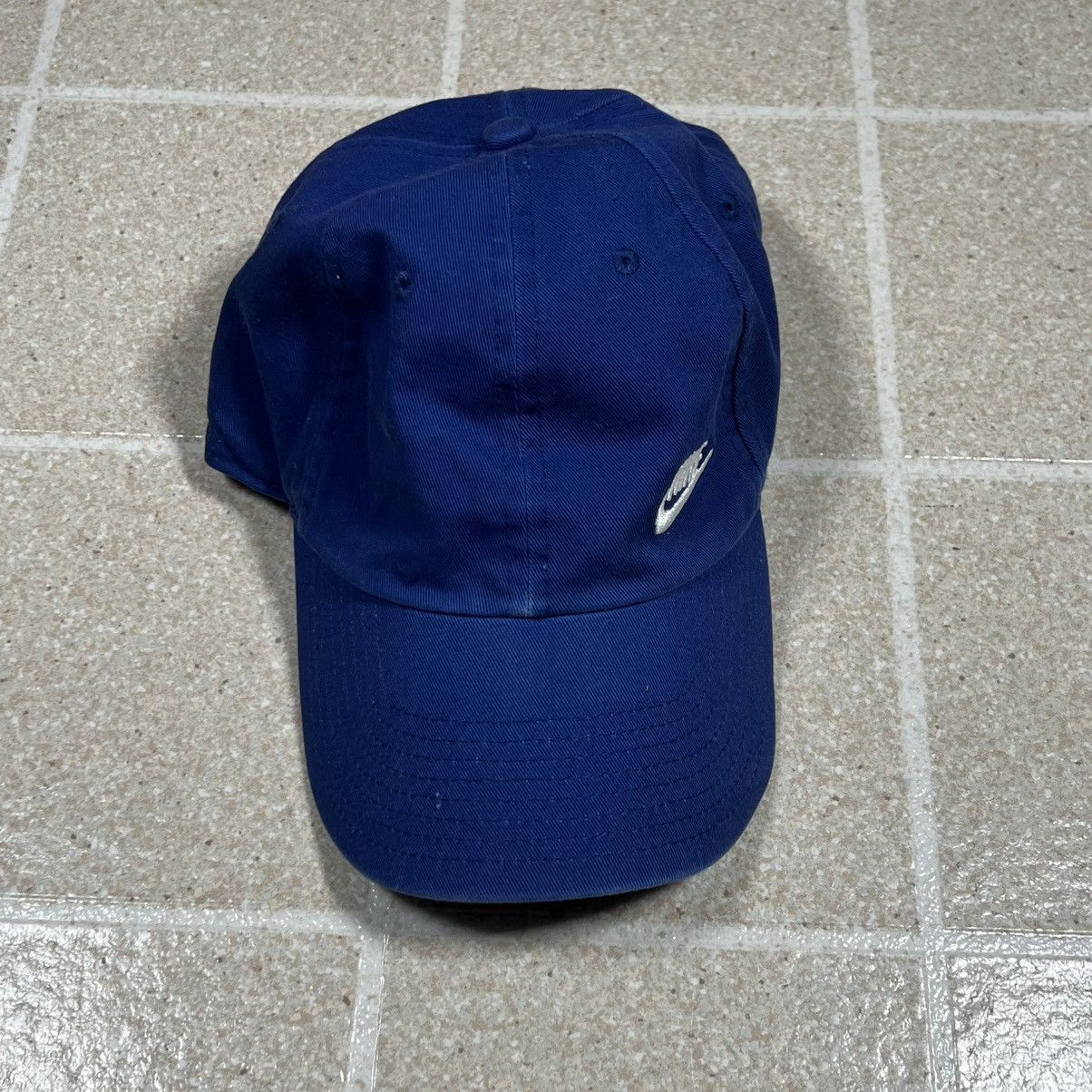 Nike Nike Blue Baseball Cap Hat Size ONE SIZE - 1 Thumbnail