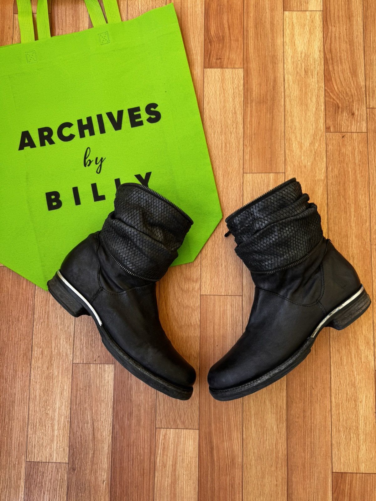 A.S.98 🕷️A.S 98 python leather boots like kmri , guidi Size US 7.5 / EU 40-41 - 1 Thumbnail