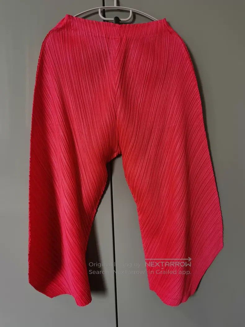 Issey Miyake Issey Miyake size:3 Ruched Irregular Pants Size 31" - 3 Thumbnail