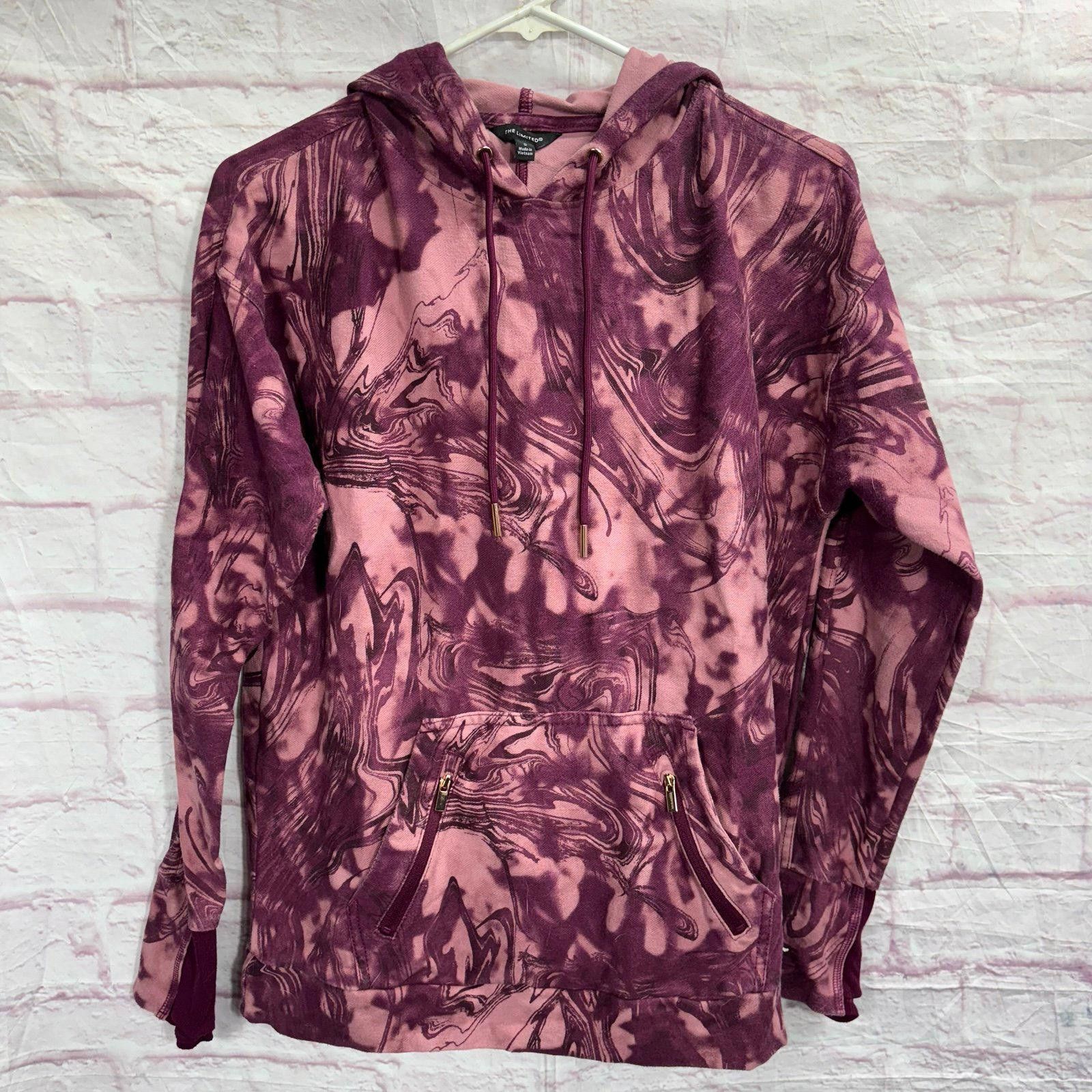 Other The Limited Women's Marble Print Hoodie Size Small Size ONE SIZE - 1 Thumbnail