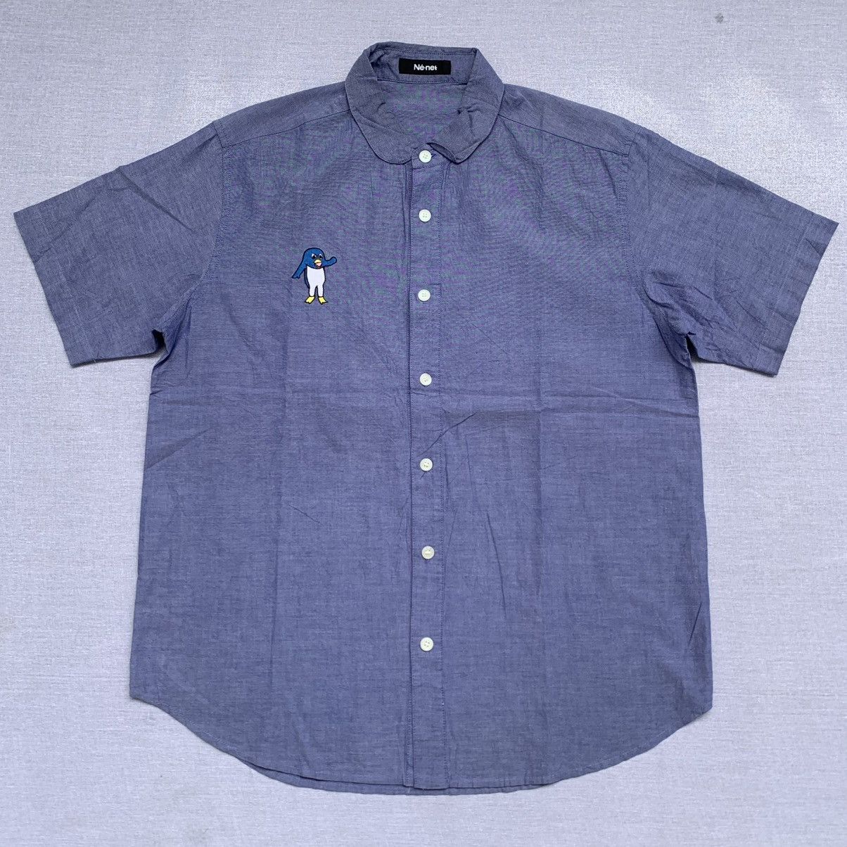 Issey Miyake × Japanese Brand × Ne-Net ne-net by issey miyake shirt buttun up Size US L / EU 52-54 / 3 - 1 Thumbnail