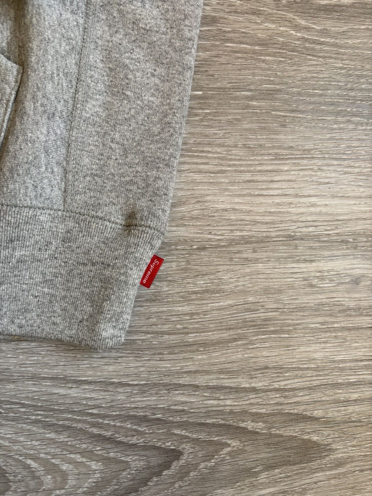 Supreme Supreme Collegiate Acronym Hoodie Heather Grey Size US S / EU 44-46 / 1 - 6 Thumbnail
