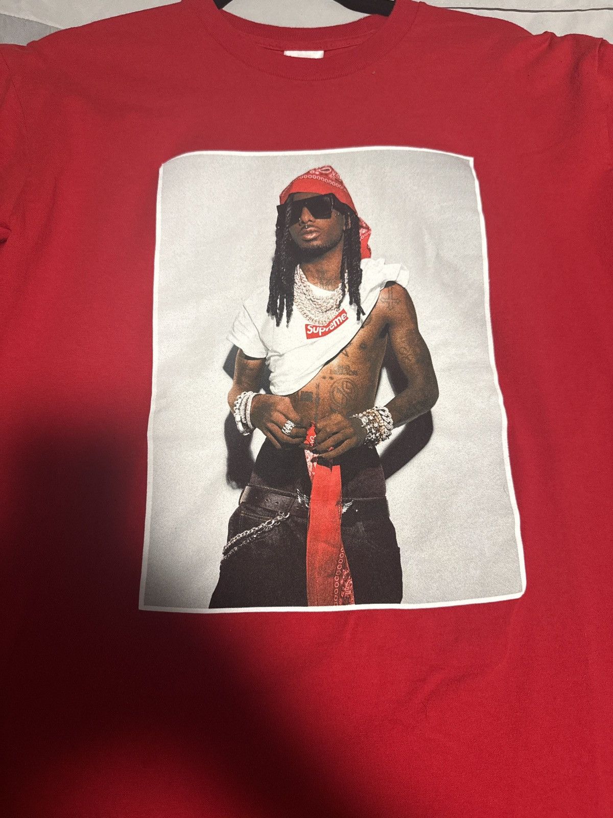Supreme Supreme Playboi Carti Photo Tee Size US L / EU 52-54 / 3 - 2 Thumbnail