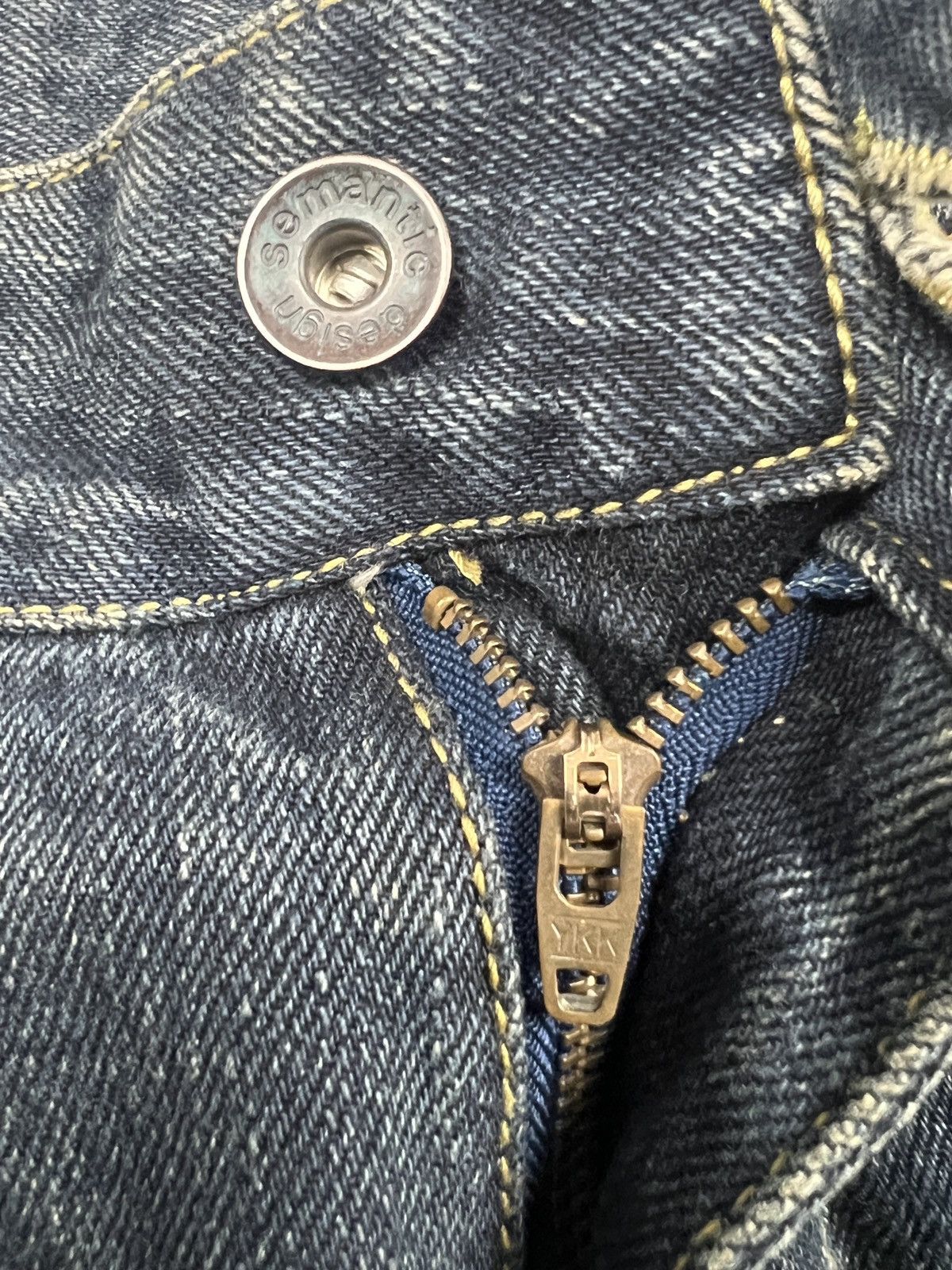 semanticdesign Semantic Design 🇯🇵 Multi Zipper Flare Denim Size US 30 / EU 46 - 15 Thumbnail