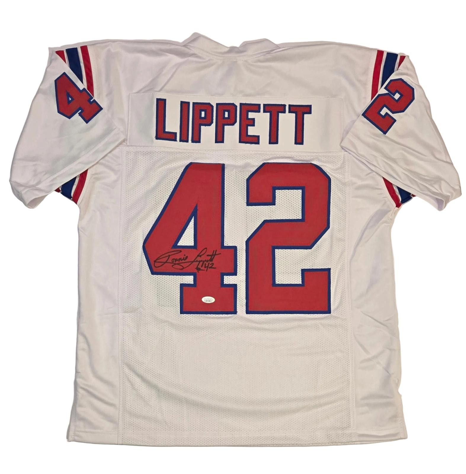 Other Ronnie Lippett Autographed Football Jersey W/COA (XL) Size ONE SIZE - 2 Thumbnail