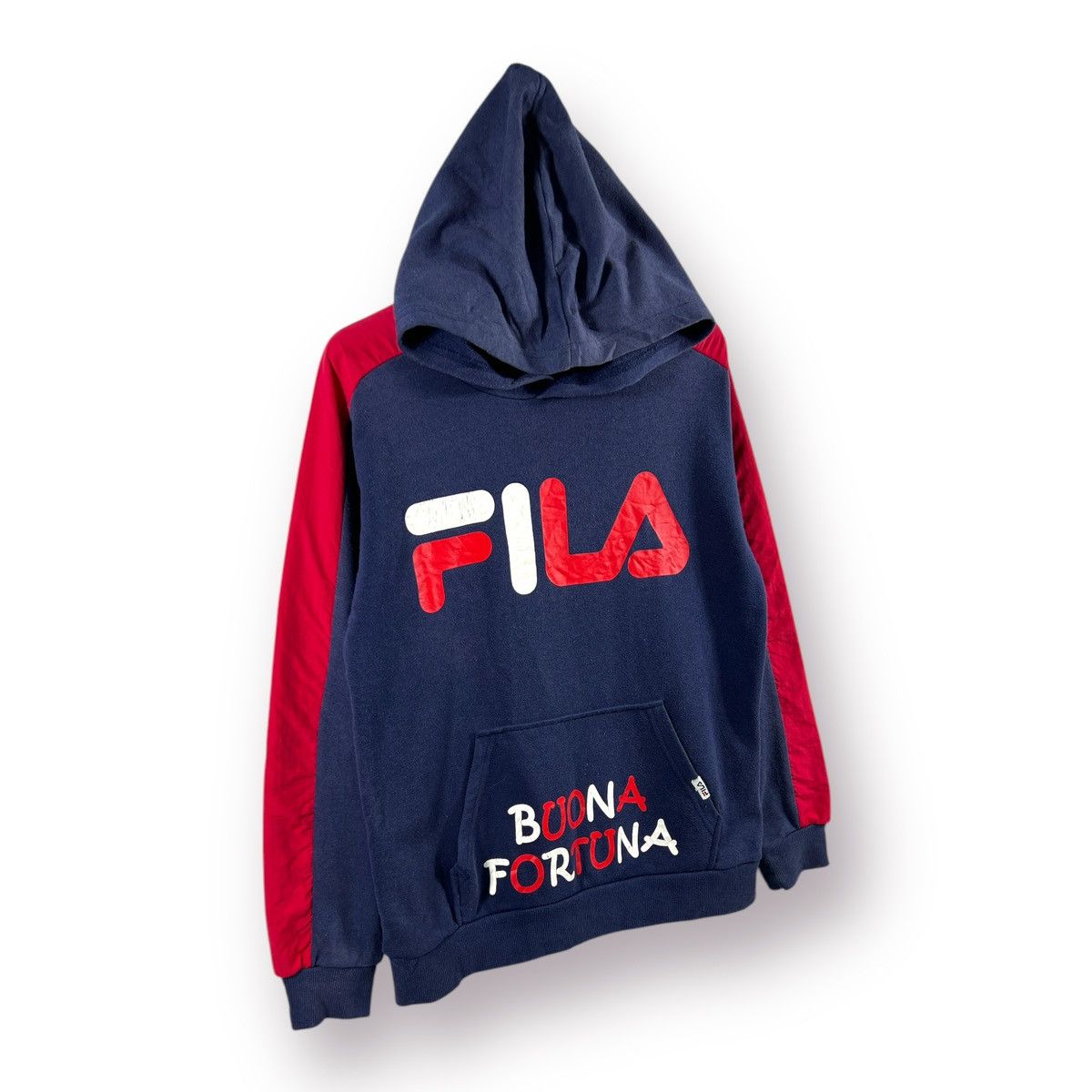Fila 🔥 Fila Buona Fortuna ITALY Streetwear Sweat hoodie - 160 Size US S / EU 44-46 / 1 - 3 Thumbnail