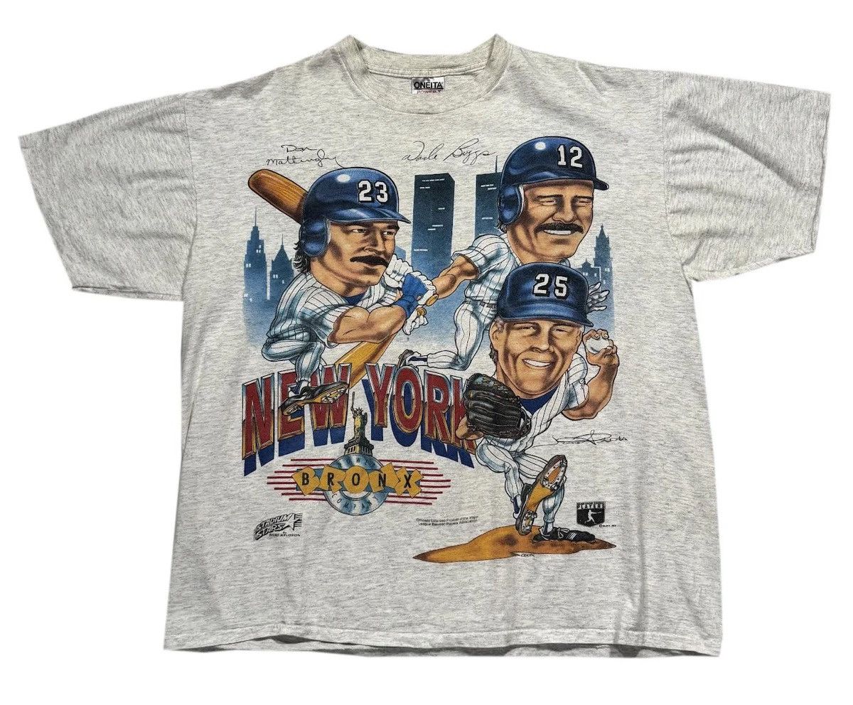 Vintage Vintage Stadium Stars New York Yankees T Shirt (Size XL) Size US XL / EU 56 / 4 - 1 Thumbnail