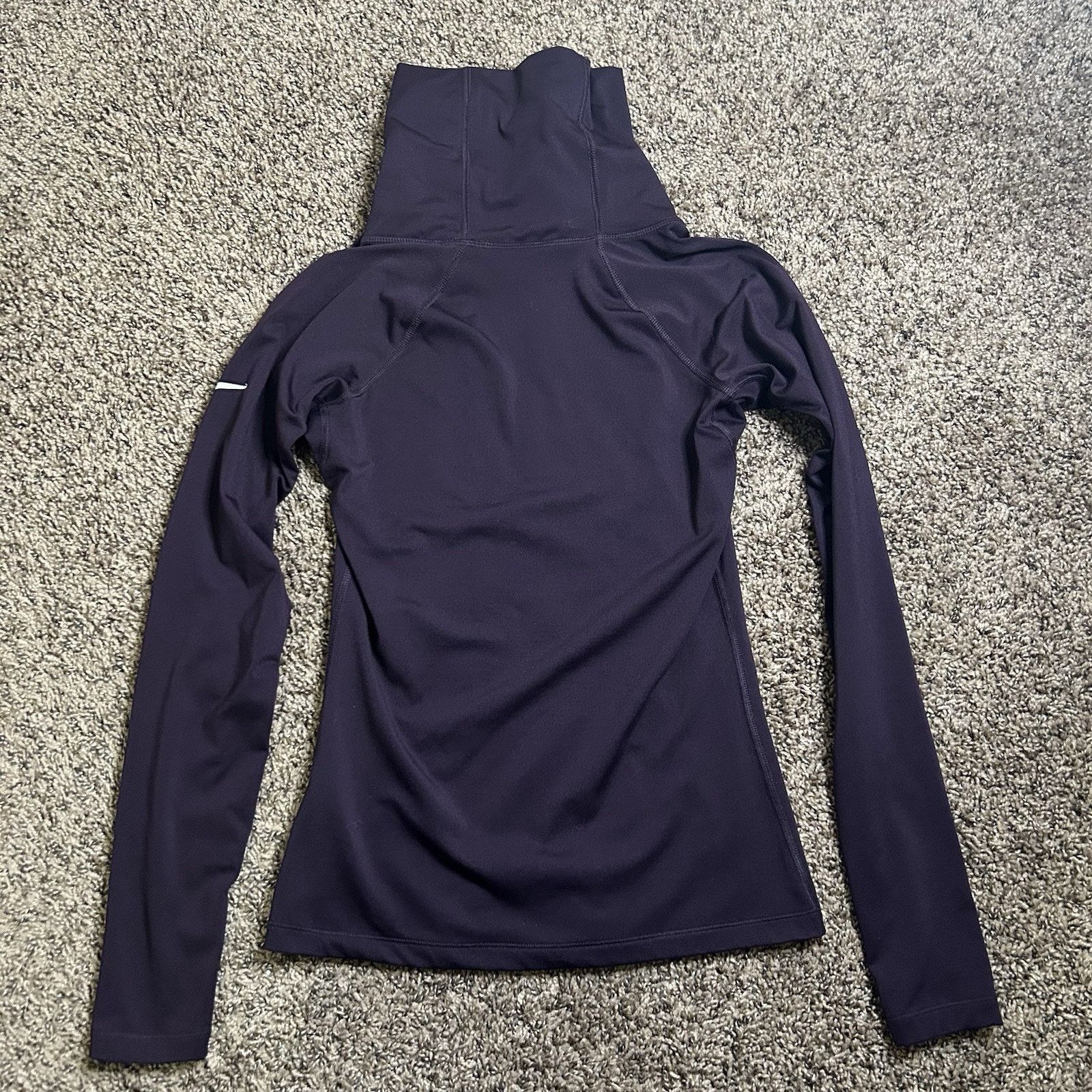 Nike Nike DriFit Womens Pullover Infinity Neck Tie Top -Purple Size S / US 4 / IT 40 - 7 Thumbnail