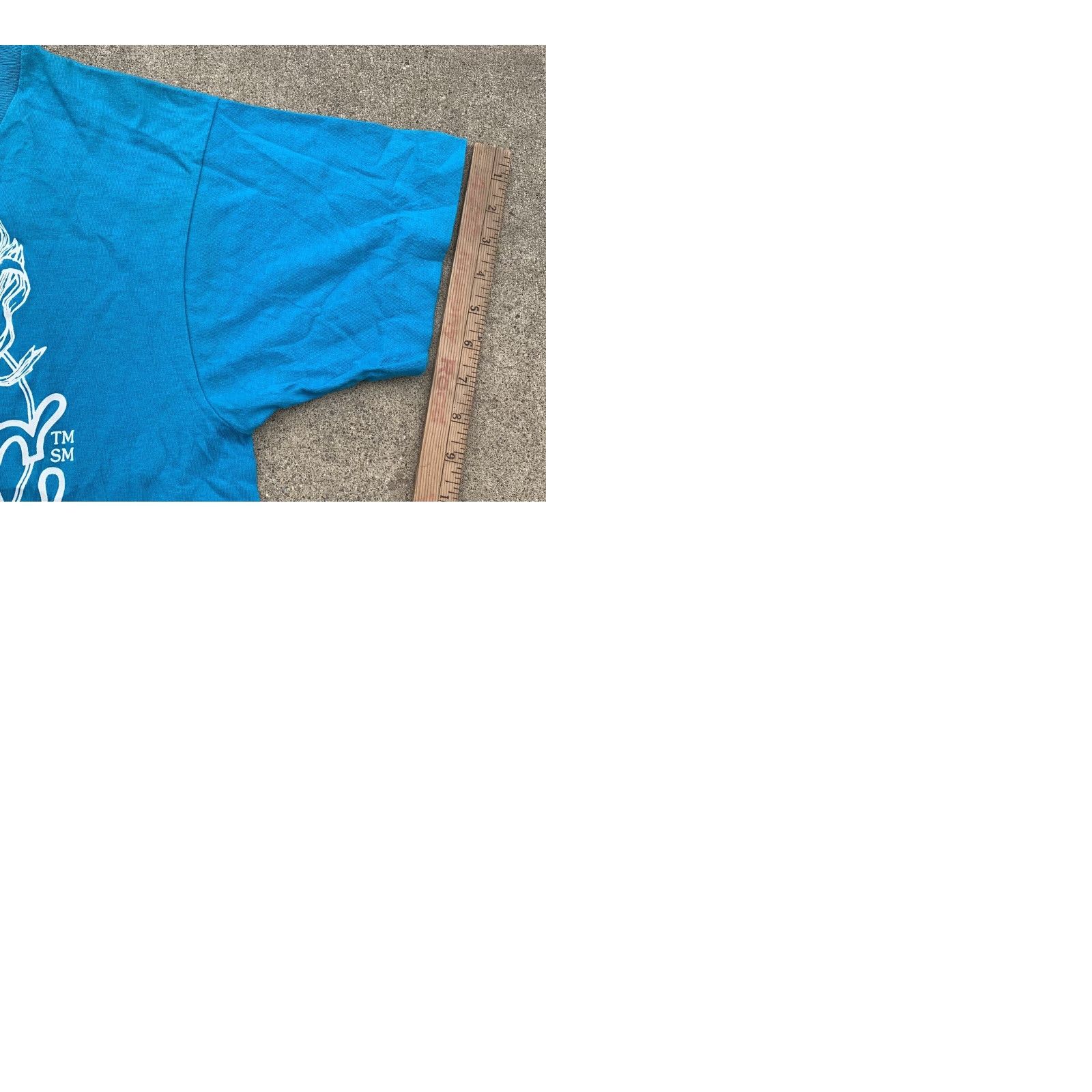 Fruit Of The Loom VINTAGE Gilroy Garlic Festival GGFA Inc Parking Committee 1993 t shirt M blue cotton Men Turquoise Graphics Tee Sportswear/Beach 1990s Shirt Size US M / EU 48-50 / 2 - 12 Thumbnail