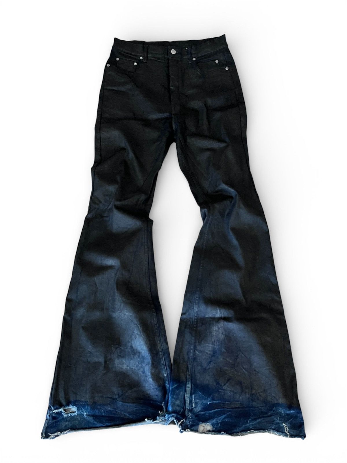 Rick Owens Rick owens fw24 porterville waxed denim Size US 30 / EU 46 - 1 Thumbnail